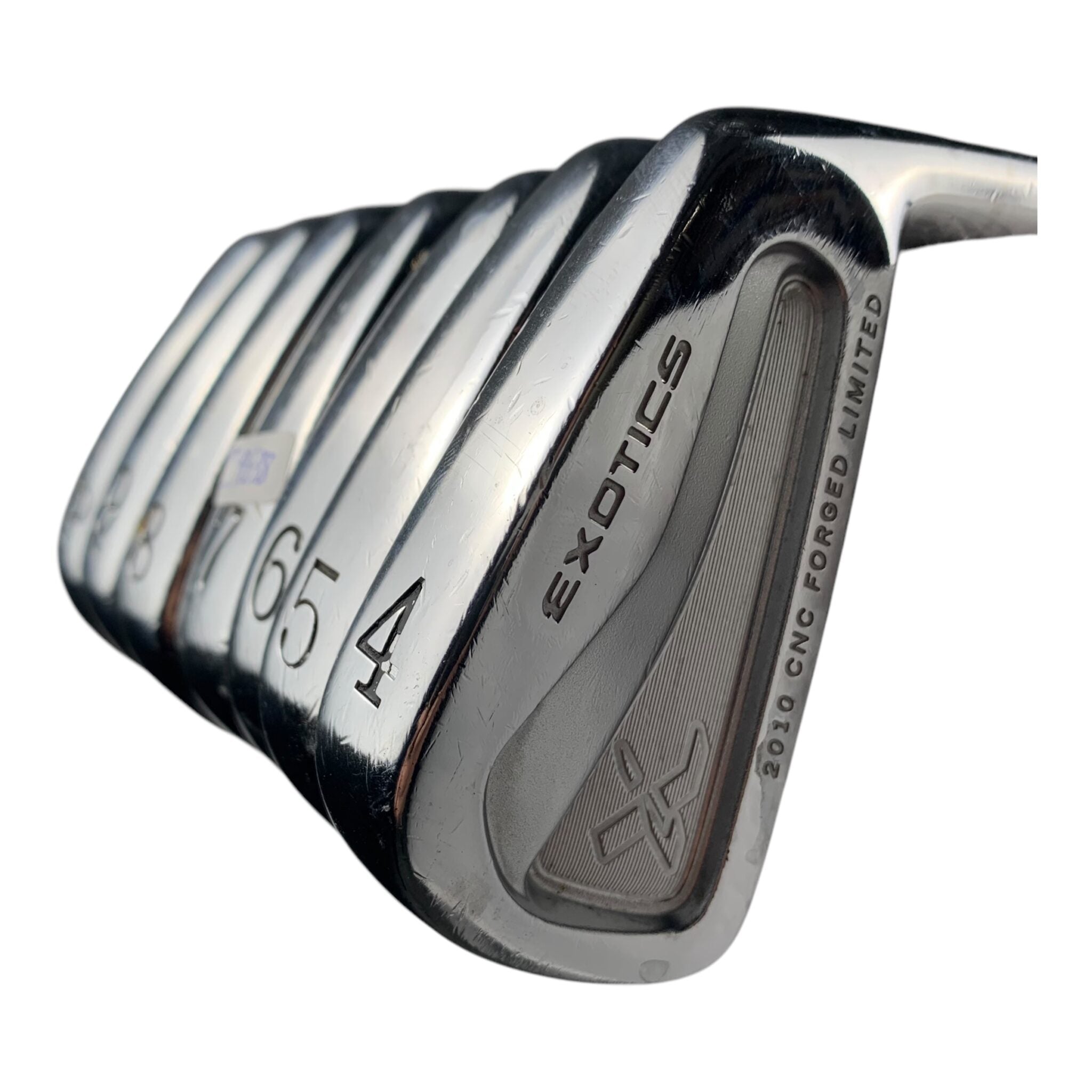 Exotics 2010 Forged Jernsæt / Flex X-Stiff / 4-PW / Stål