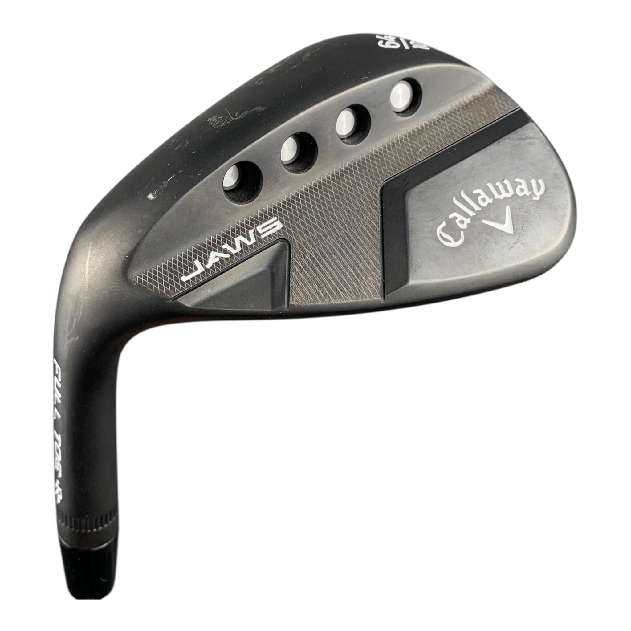 Callaway Jaws Full-Toe Black Wedge / Grafit / #64/10 Venstre