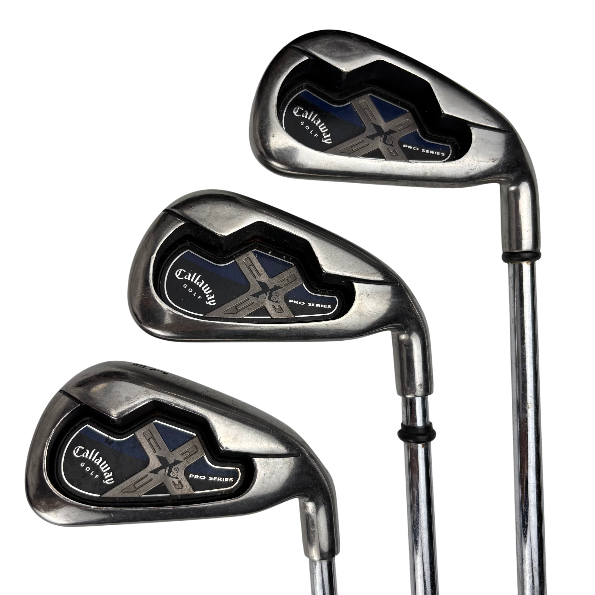 Callaway X-18 Pro Series Jernsæt / Flex Stiff / 3-PW / Stål hovedbillede - brugt golf udstyr i god stand