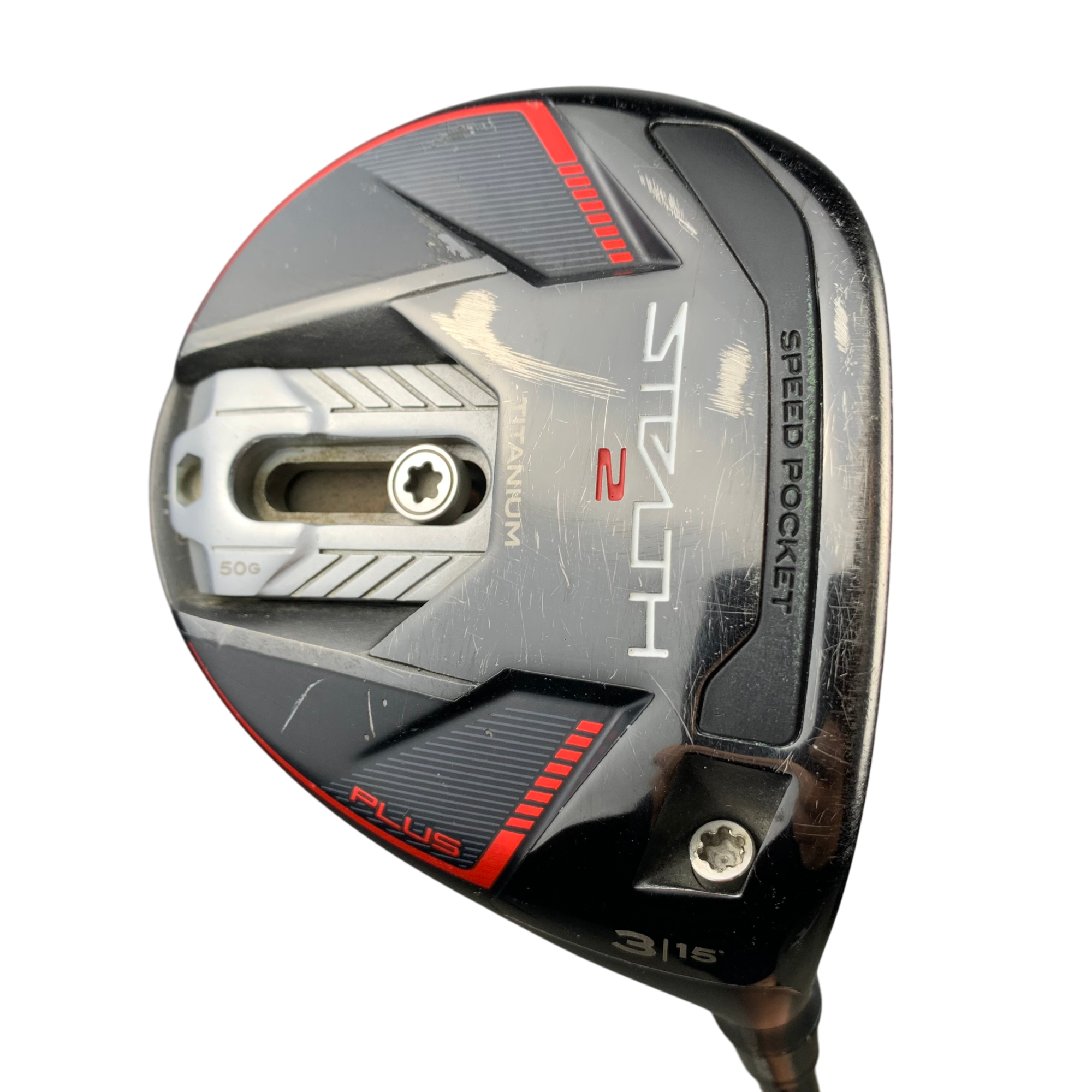 TaylorMade Stealth 2 Plus Fairway Wood / Flex X-Stiff / Grafit / #3/15 hovedbillede - brugt golf udstyr i god stand