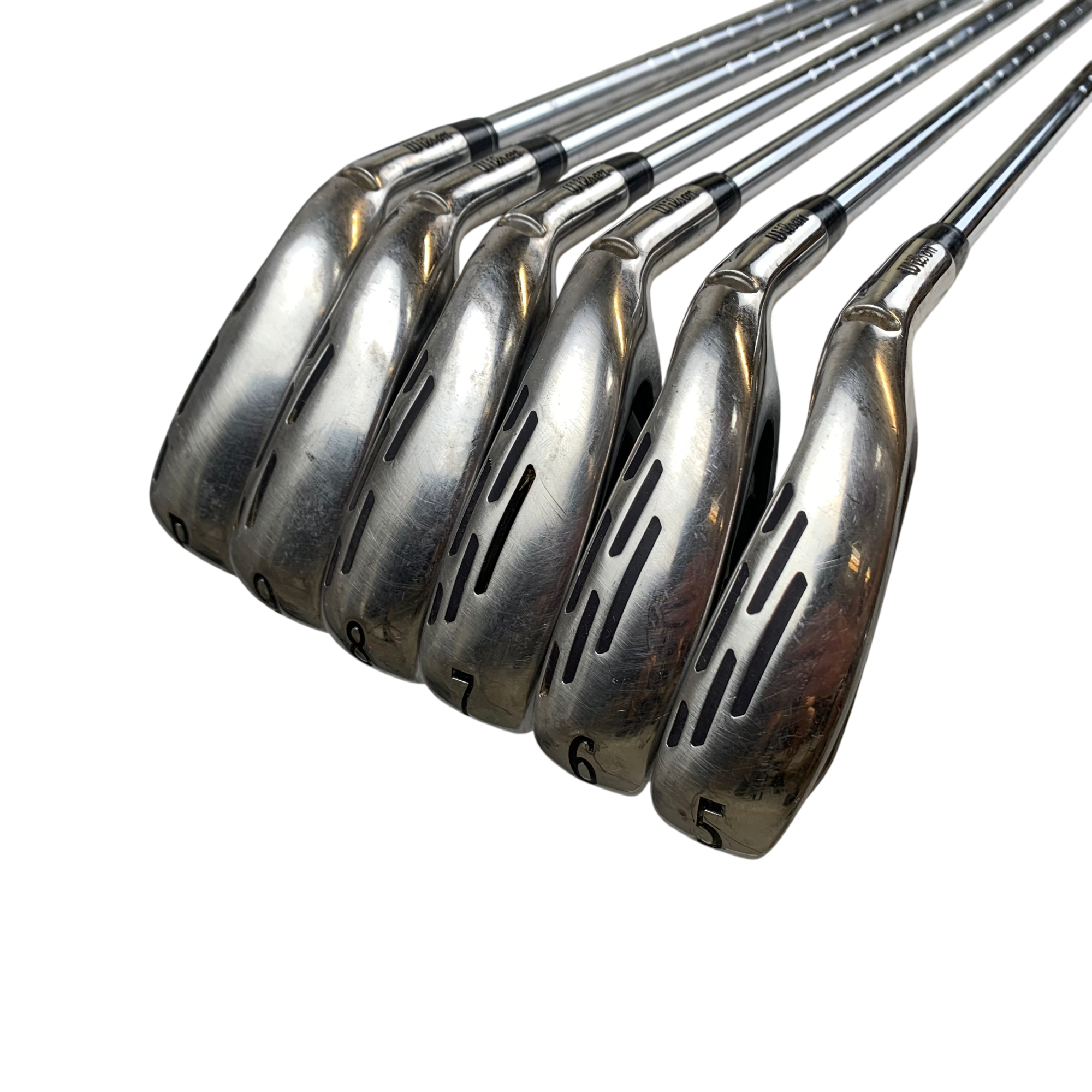 Wilson Staff D7 Jernsæt / Flex Regular / 5-PW / Stål galleri billede 2 - brugt golf udstyr i god stand