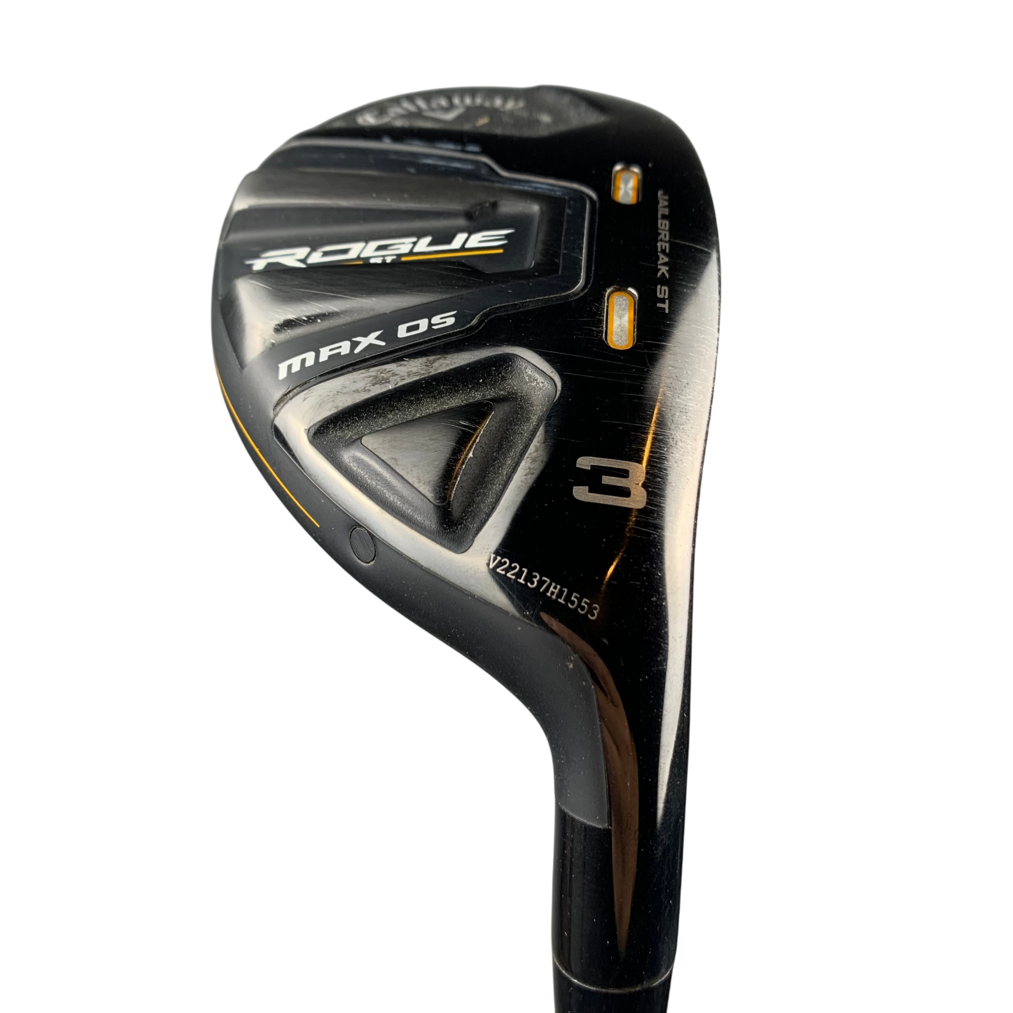 Callaway Rogue ST Max OS Hybrid / Flex Regular / Grafit / #3/19 galleri billede 3 - brugt golf udstyr i god stand
