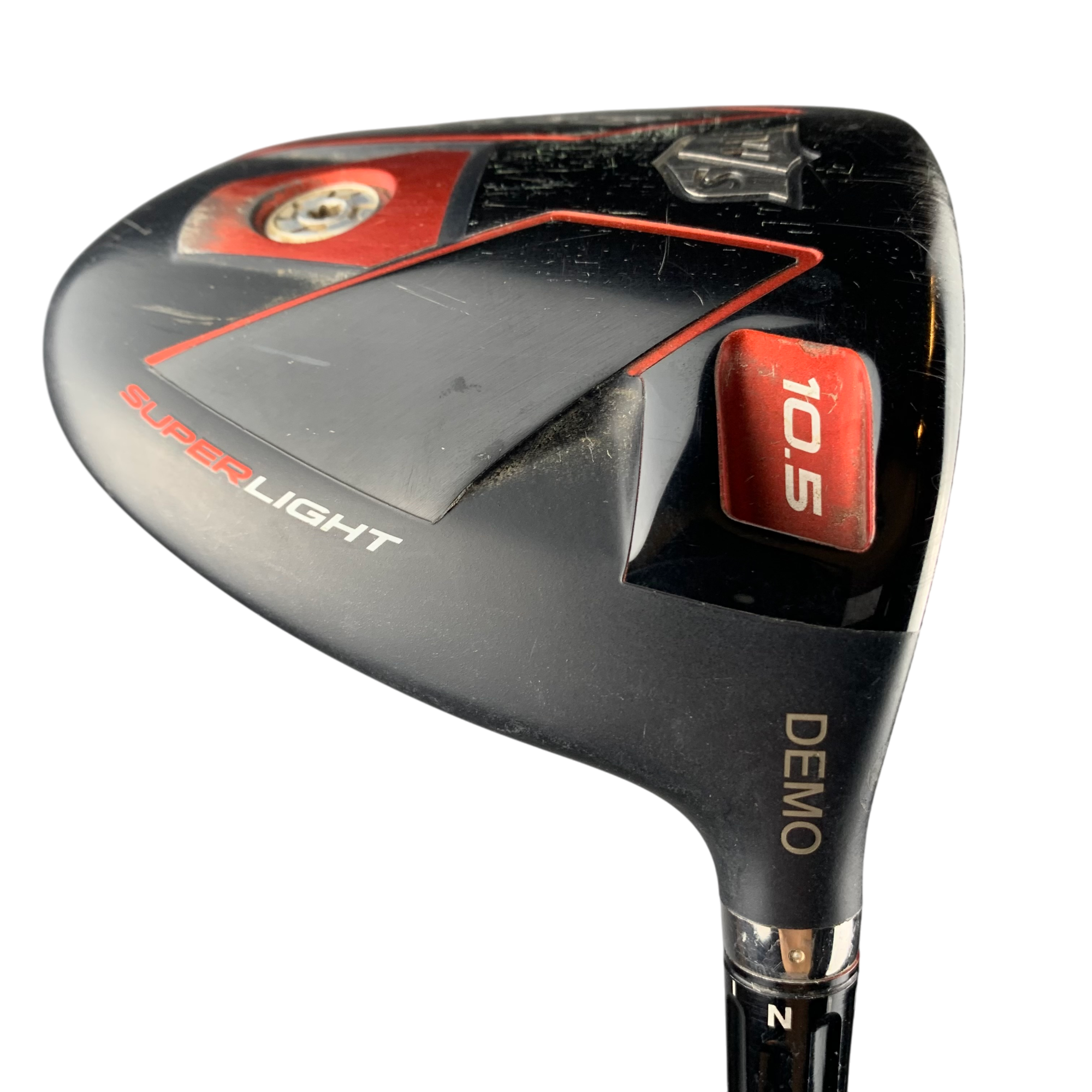 Wilson Staff D300 Superlite Driver / Flex Stiff / Loft 10.5 galleri billede 3 - brugt golf udstyr i god stand