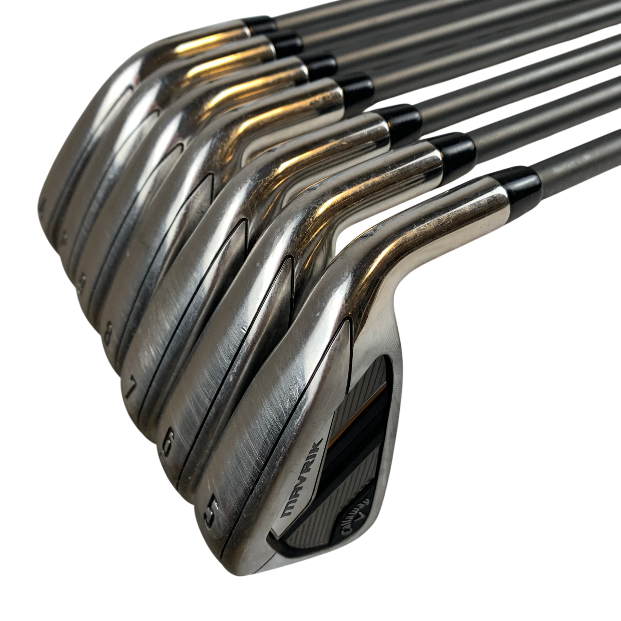 Callaway Mavrik Jernsæt / Flex Regular / 5-A / Grafit galleri billede 3 - brugt golf udstyr i god stand