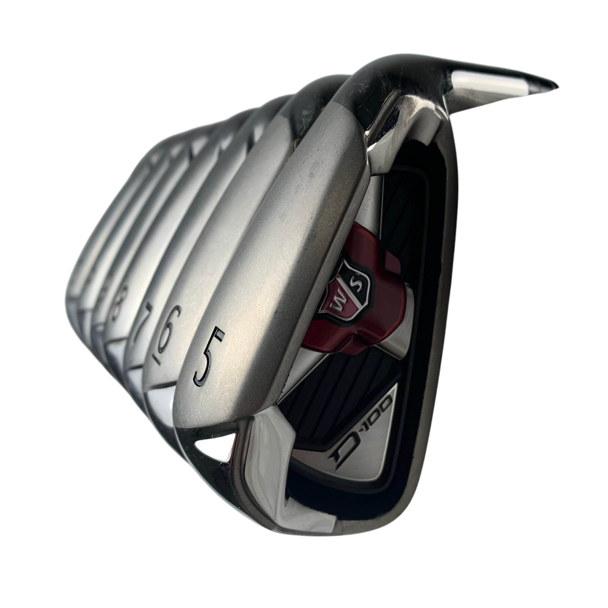 Wilson Staff D100 Jernsæt / Flex A-flex / 6-SW / Grafit galleri billede 3 - brugt golf udstyr i god stand