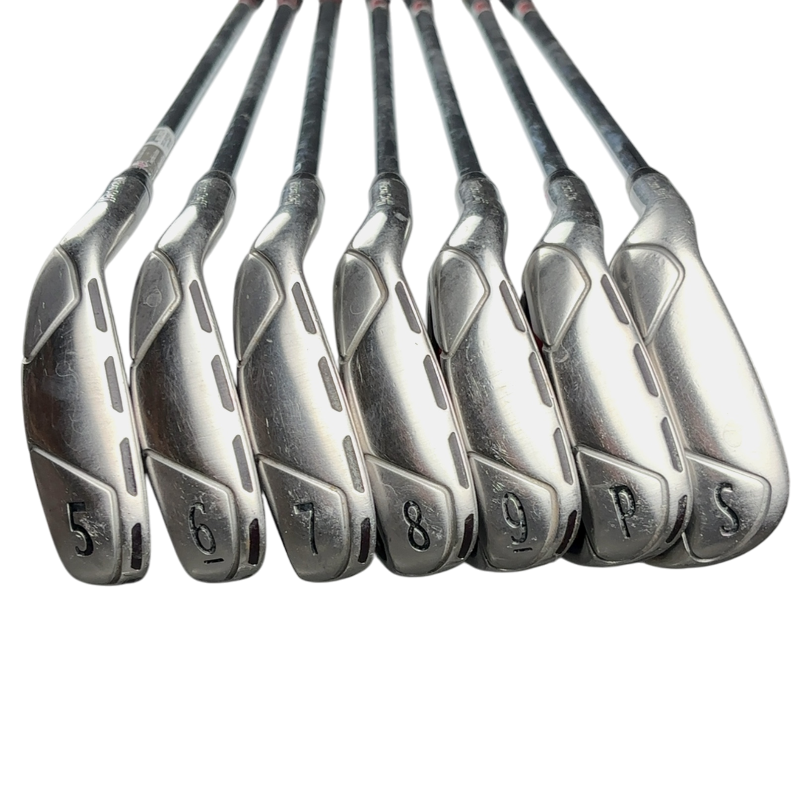 Venstre Wilson Staff D300 Jernsæt / 5-PW+SW / Flex Regular Stål
