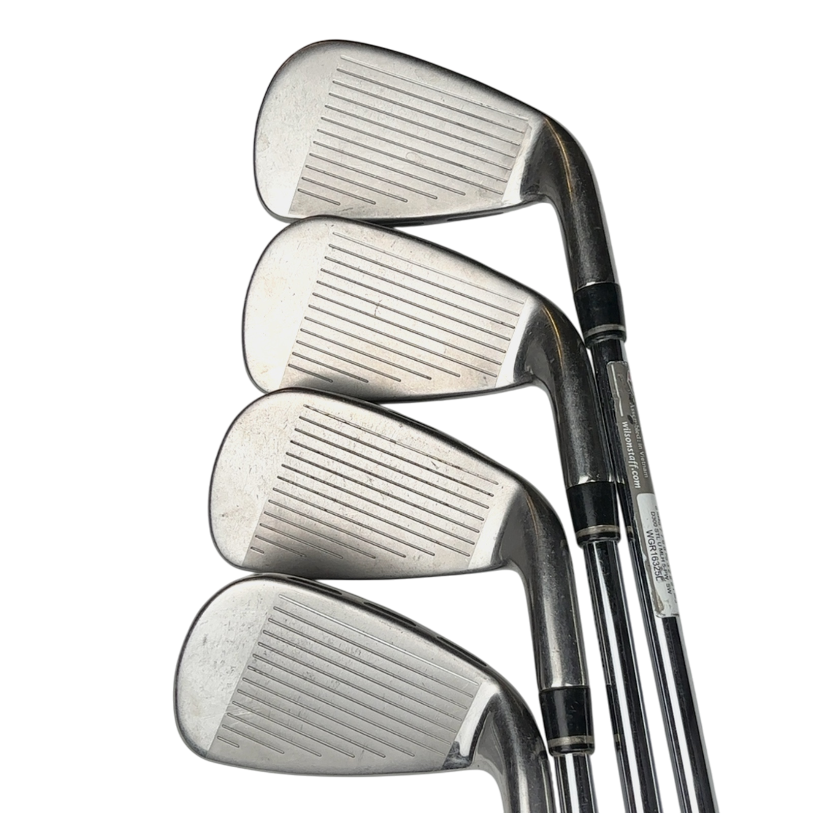 Venstre Wilson Staff D300 Jernsæt / 5-PW+SW / Flex Regular Stål