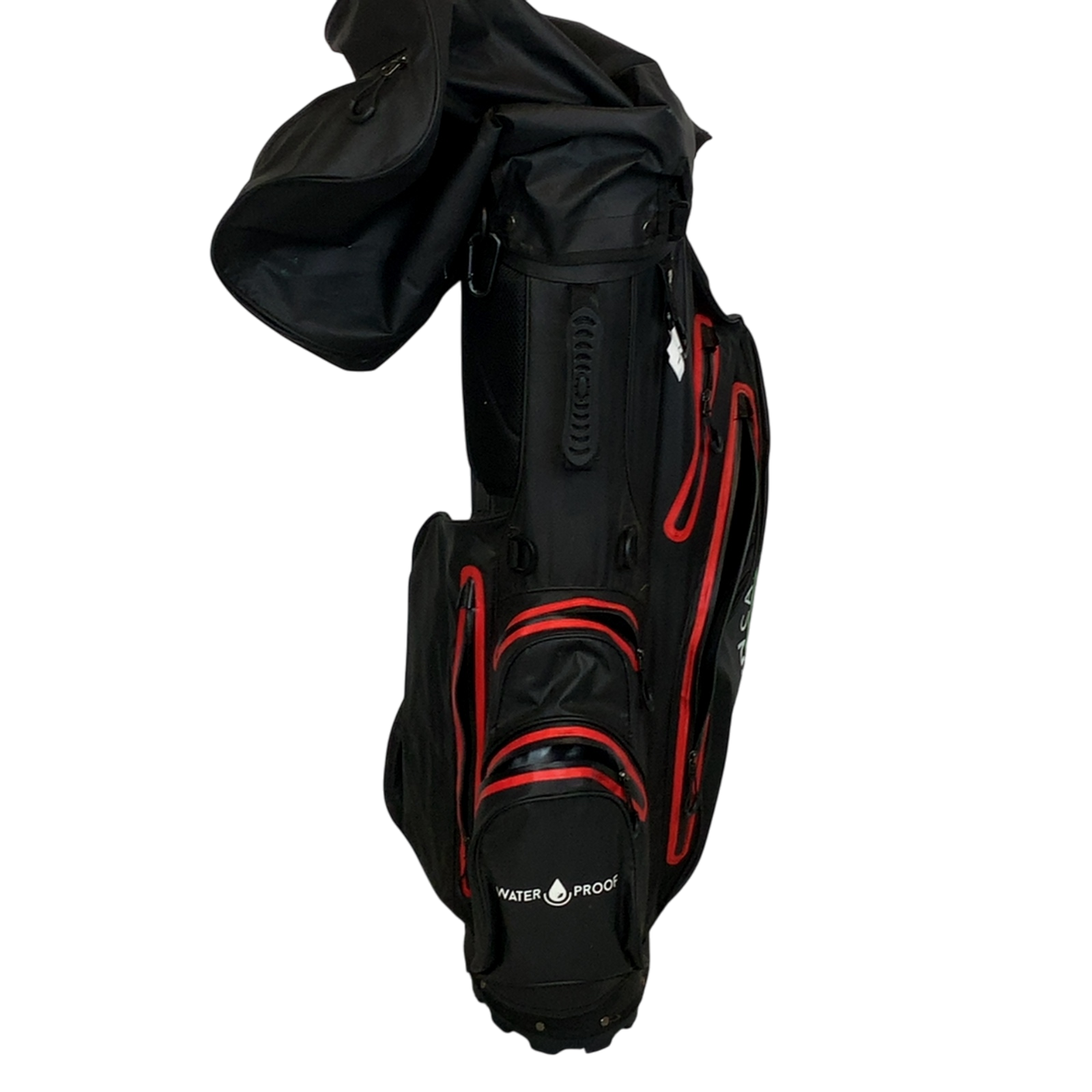 Crown Caddy  Golftaske / 10-Rum / Sort