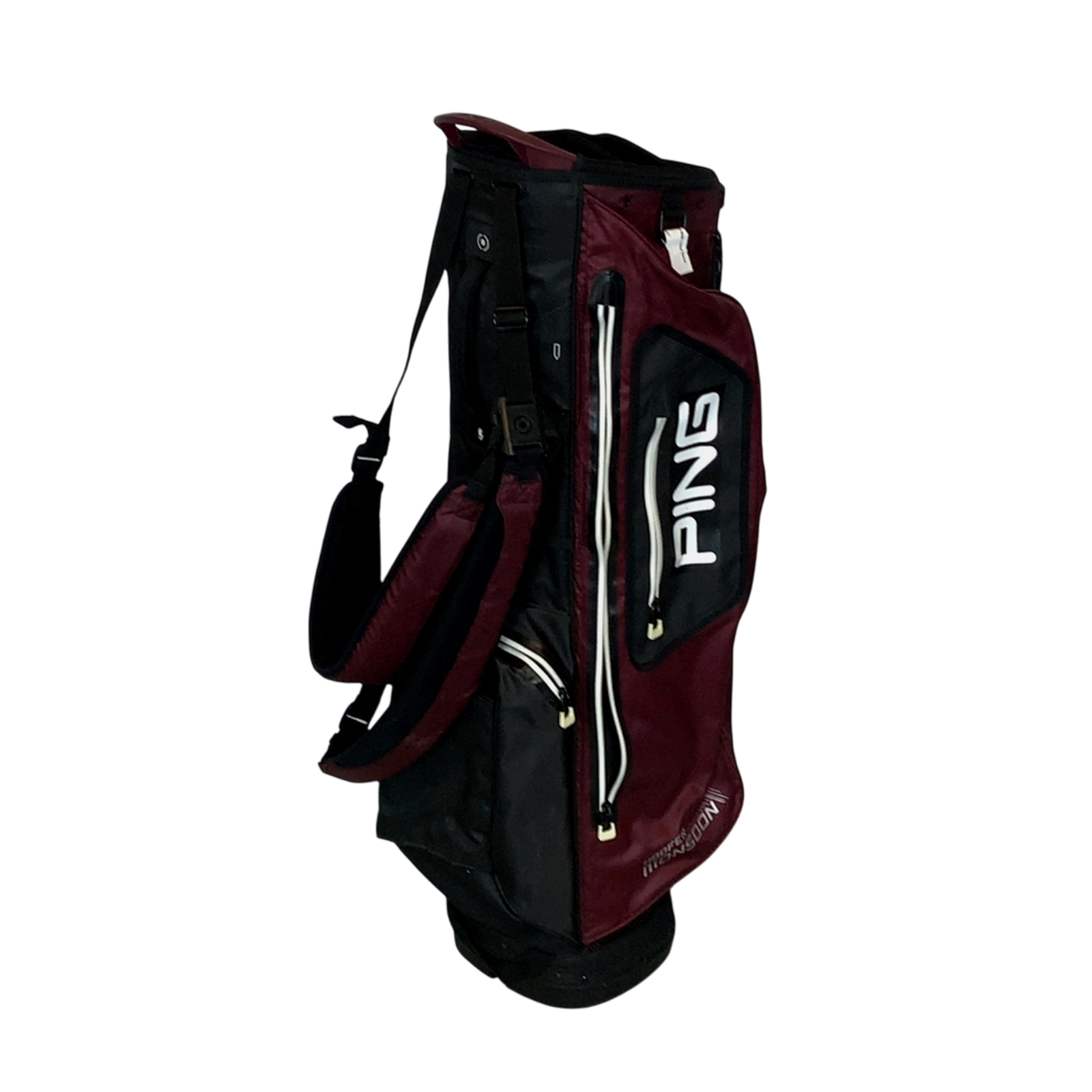 PING Hoofer Monsoon Golftaske / 5-Rum / Sort