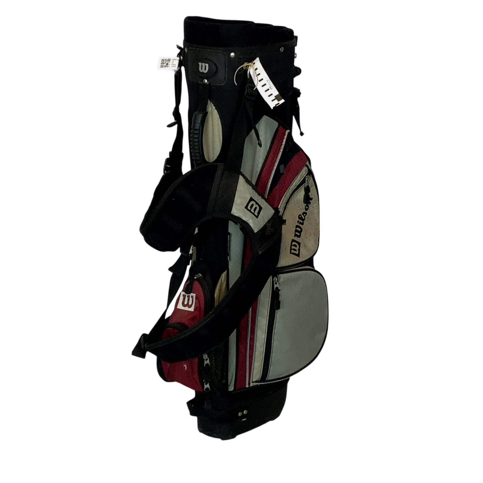 Wilson  Golftaske / 6-Rum / Hvid