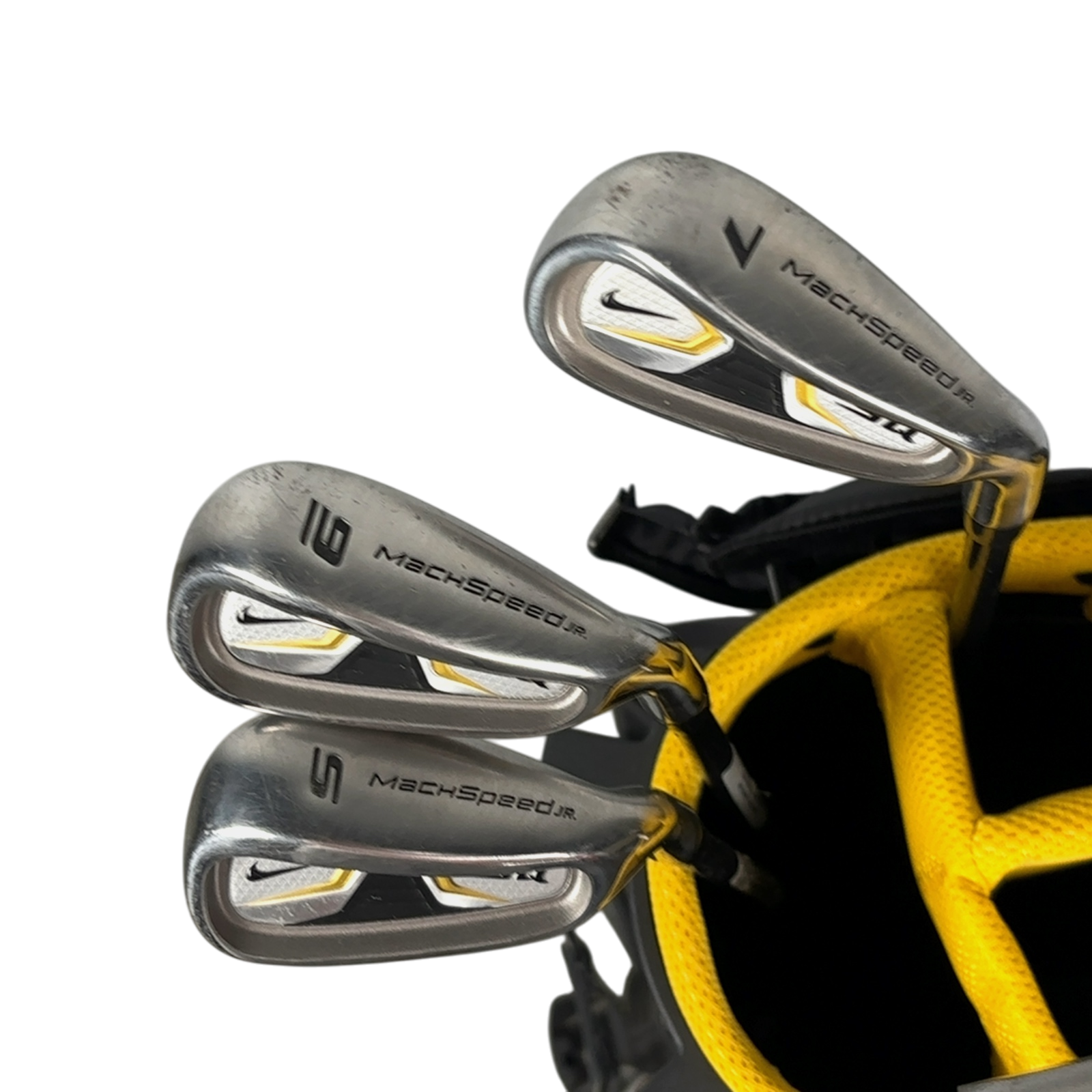 Nike Mach Speed Black Sq Komplet Sæt Med Bag / 7+9+SW / Flex Junior  / Grafit