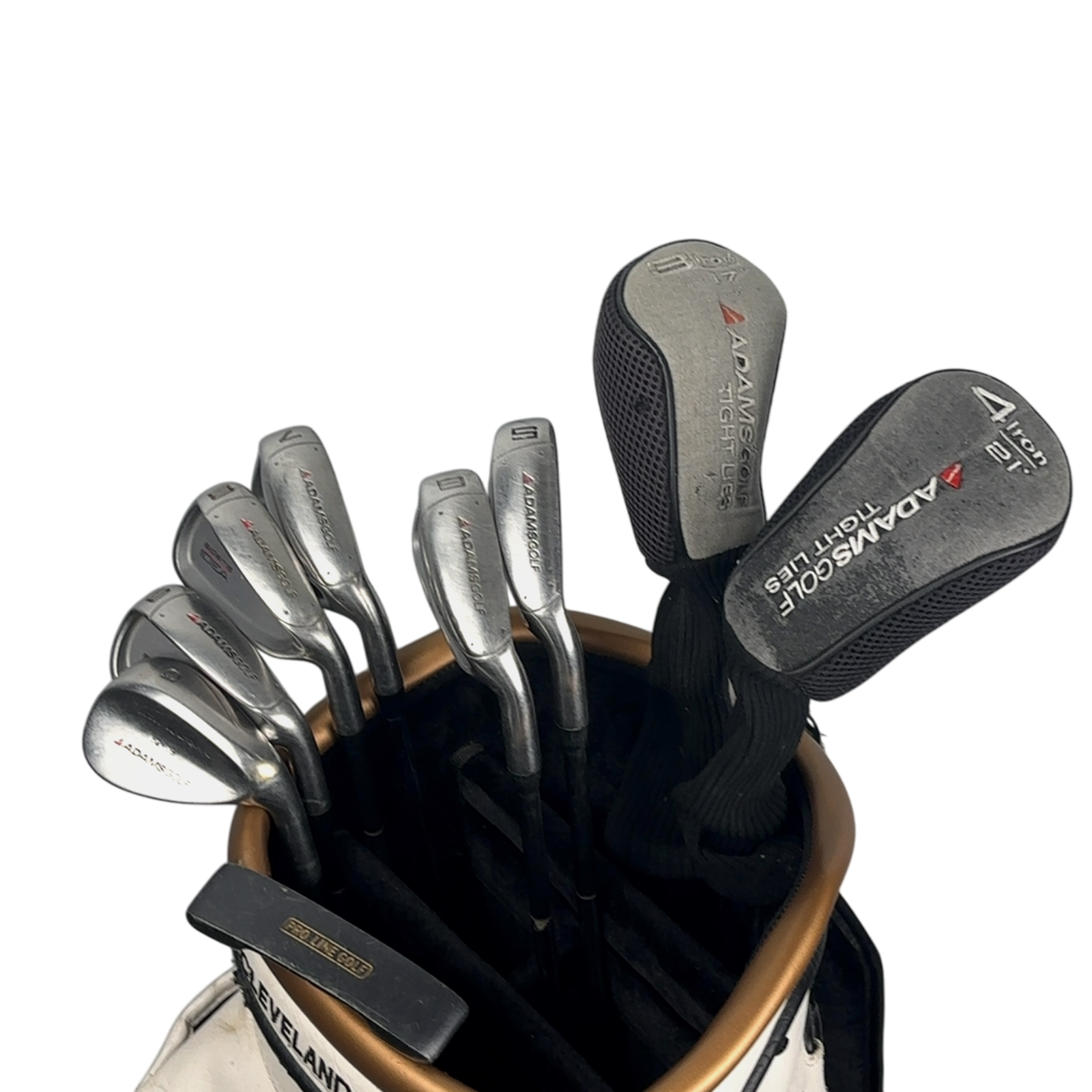 Adamsgolf Idea Komplet Sæt Uden Bag / 5-9+GW / Flex Regular / Stål