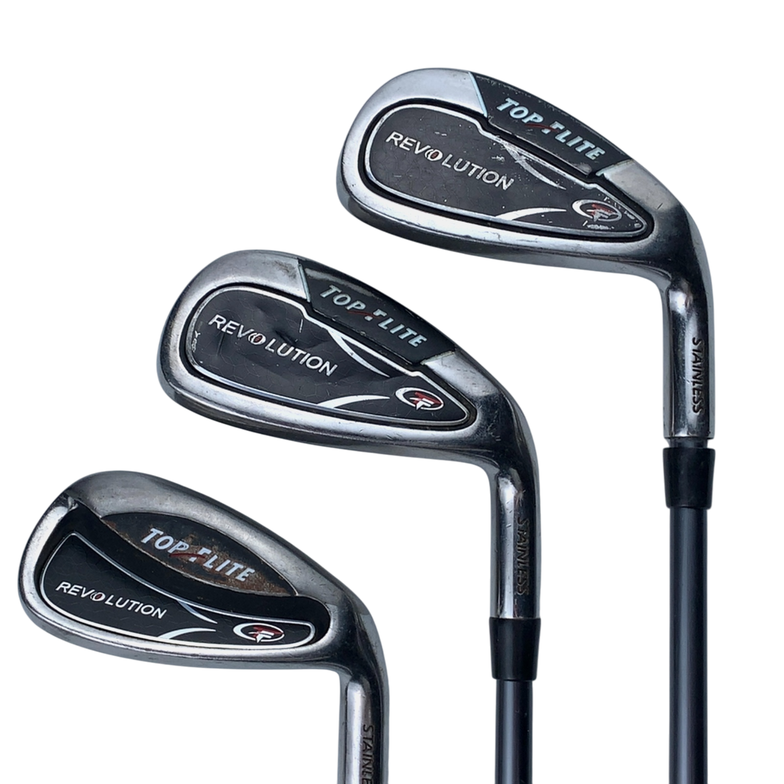TopFlite Revolution Jernsæt / 4-PW-SW / Flex A-flex Grafit