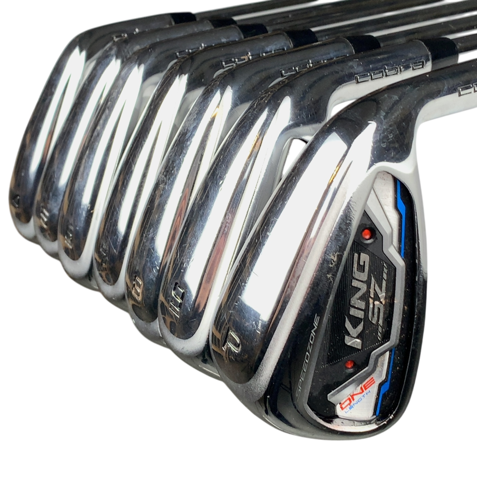 Cobra Speedzone OneLength Jernsæt / 4-PW / Flex Regular Stål