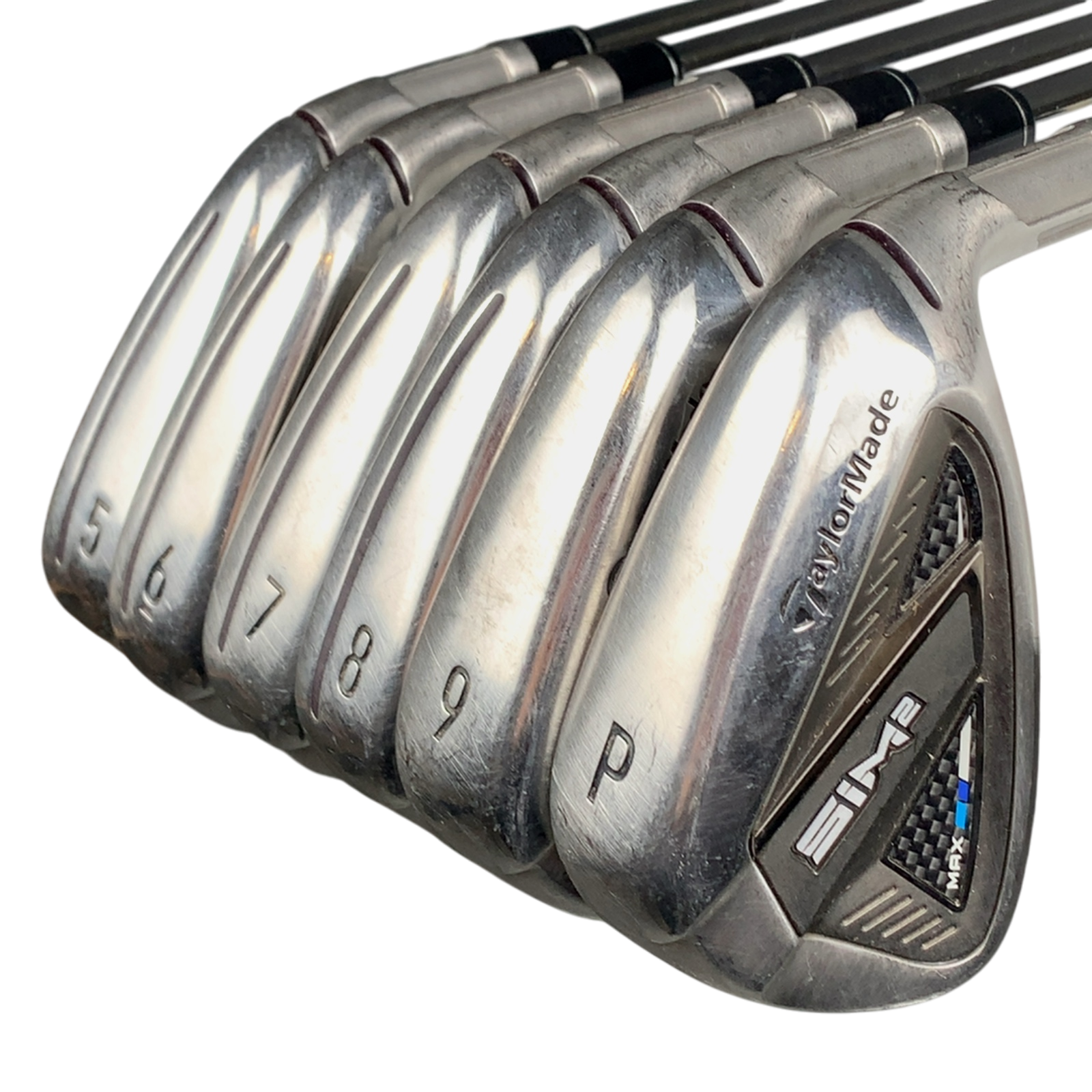 TaylorMade Sim 2 Max Jernsæt / 5-PW / Flex Regular Stål