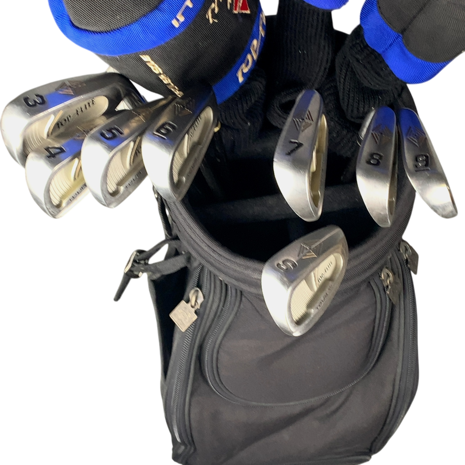TopFlite Tour Ti Komplet Sæt Med Bag / 3-9i / Flex Regular / Grafit