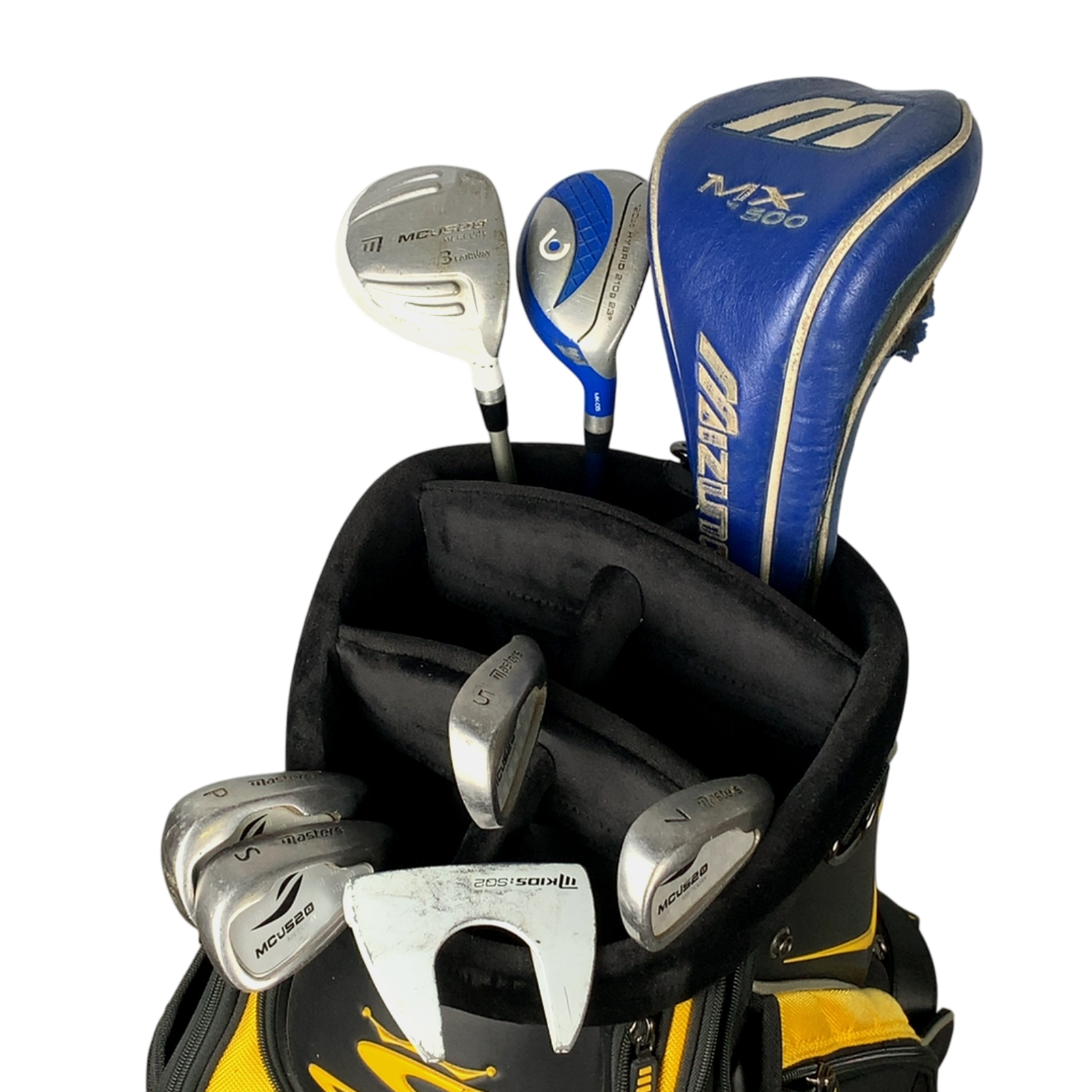 Masters MCU520 Mercury Komplet Sæt Uden Bag / 5-PW+SW / Flex Junior  / Grafit