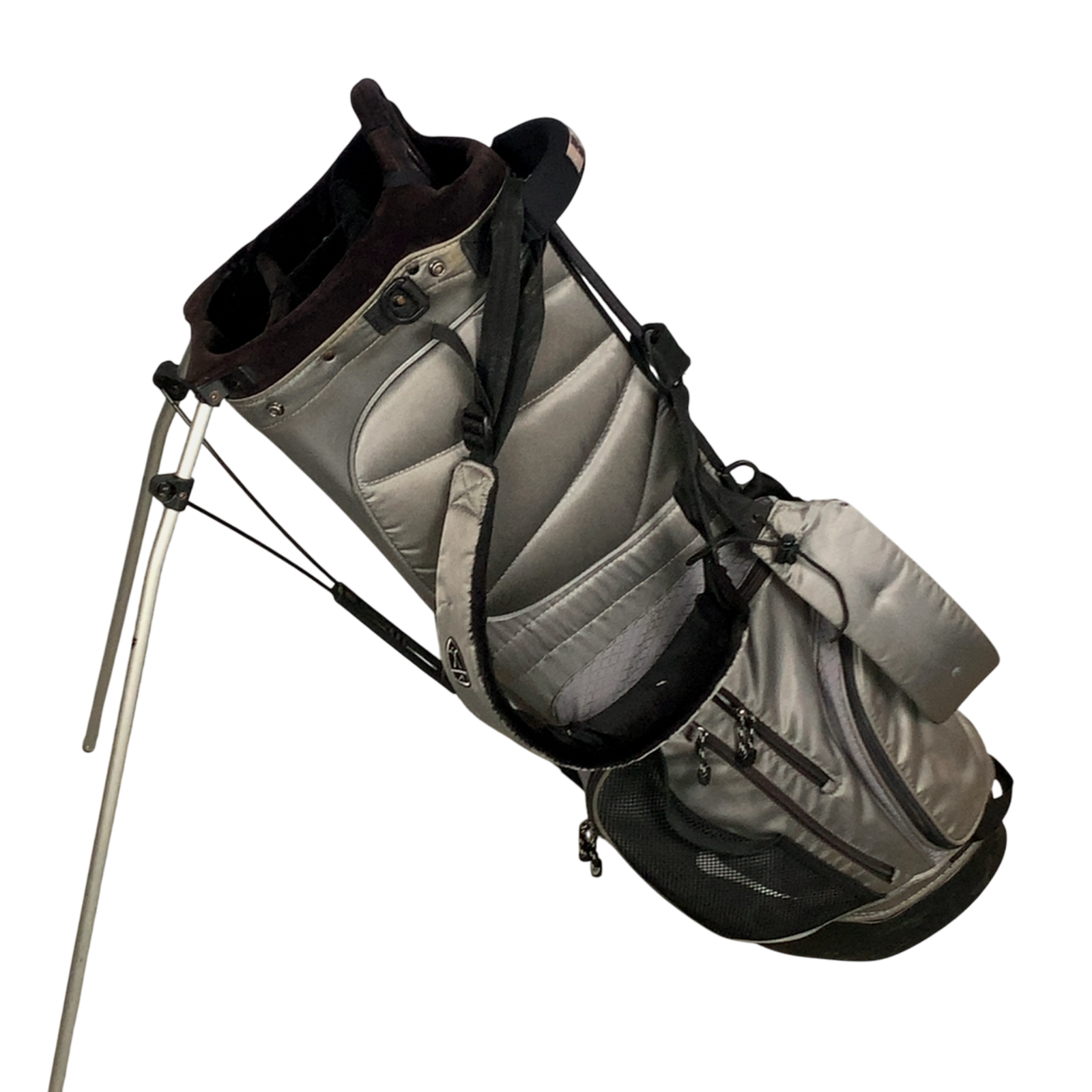 Nike Stand Golf Bag / 4-Rum / Grå