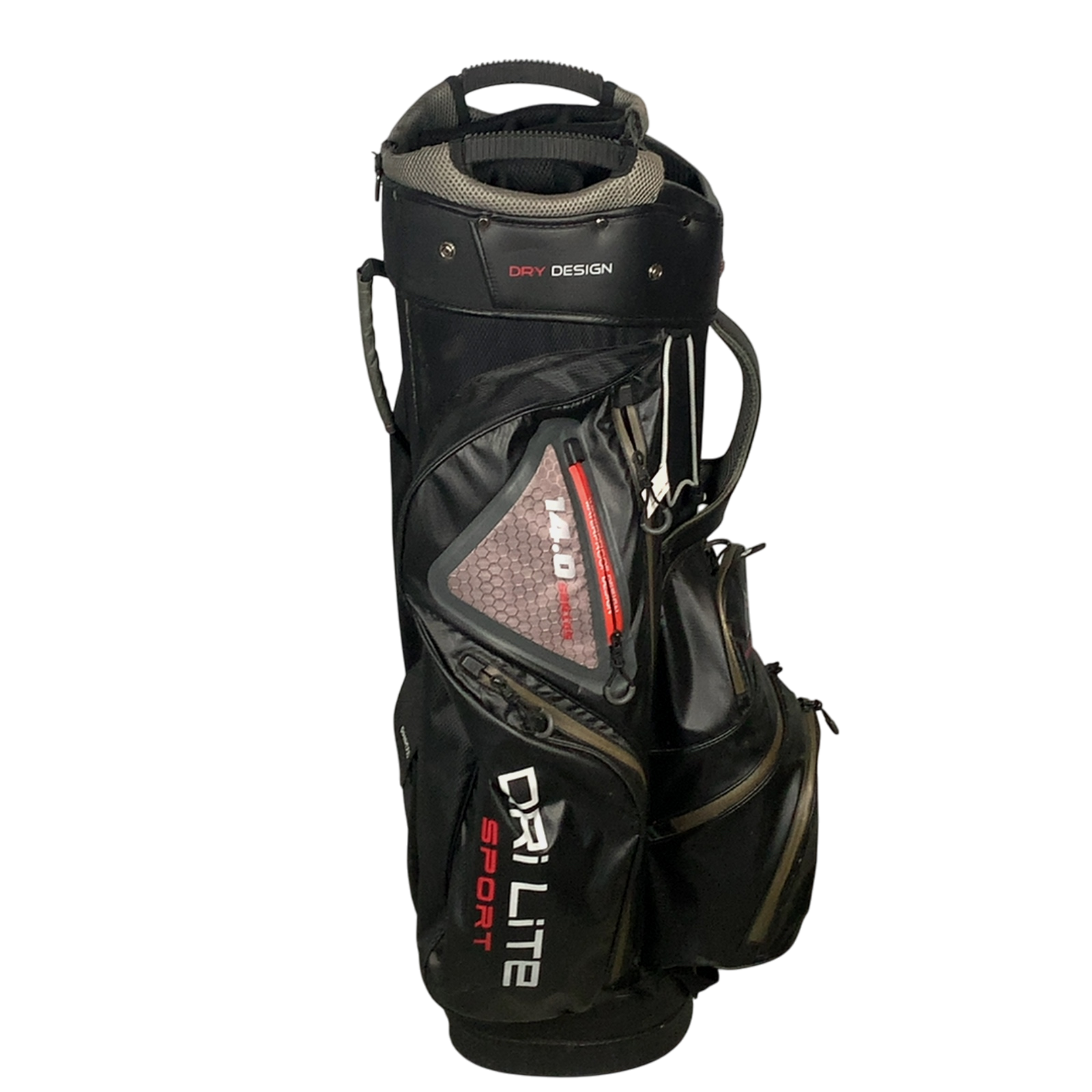 Big Max Dri-Lite Sport Golf Bag / 14-Rum / Sort