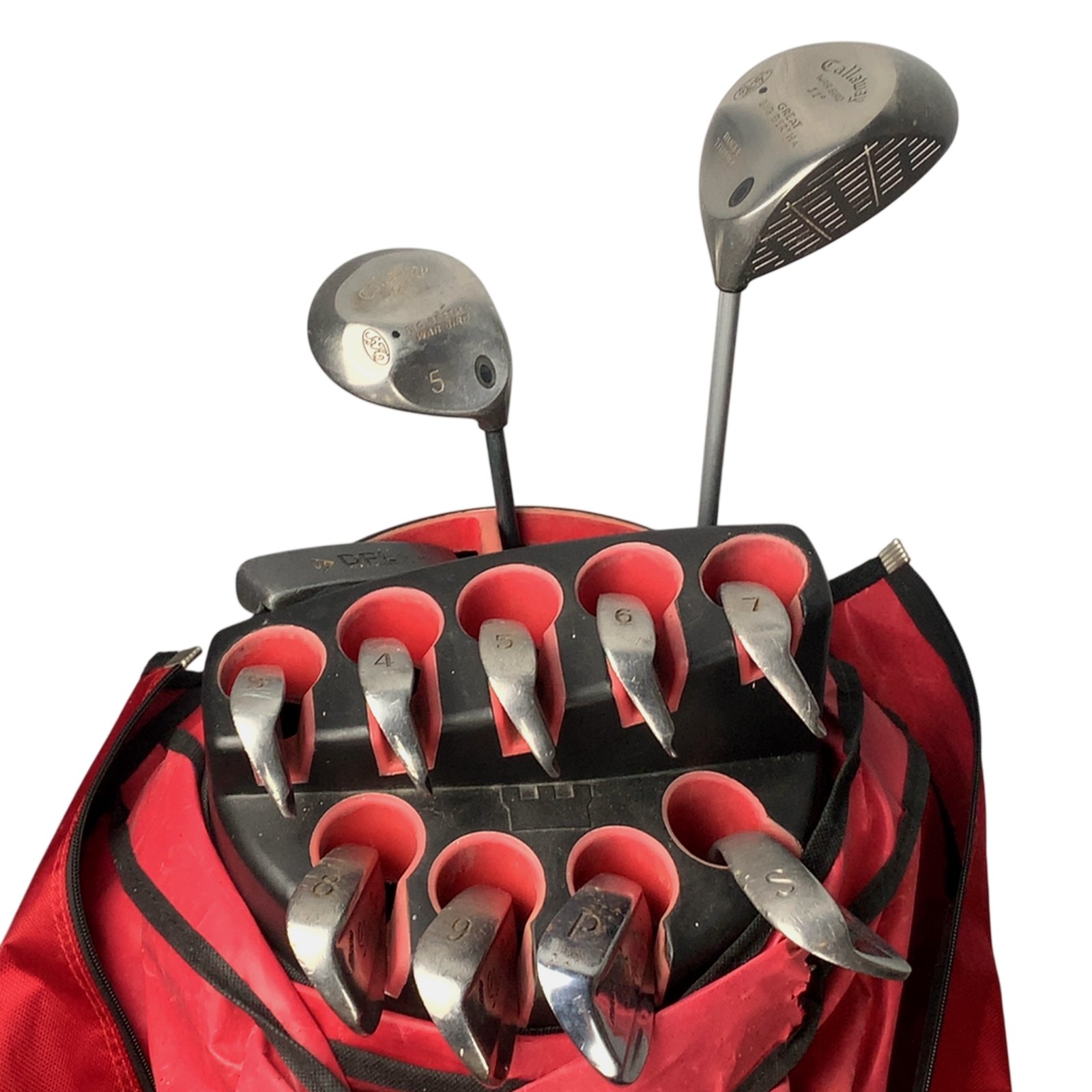 Mizuno Silvercup Komplet Sæt Med Bag / 3-PW+SW / Flex Regular / Stål