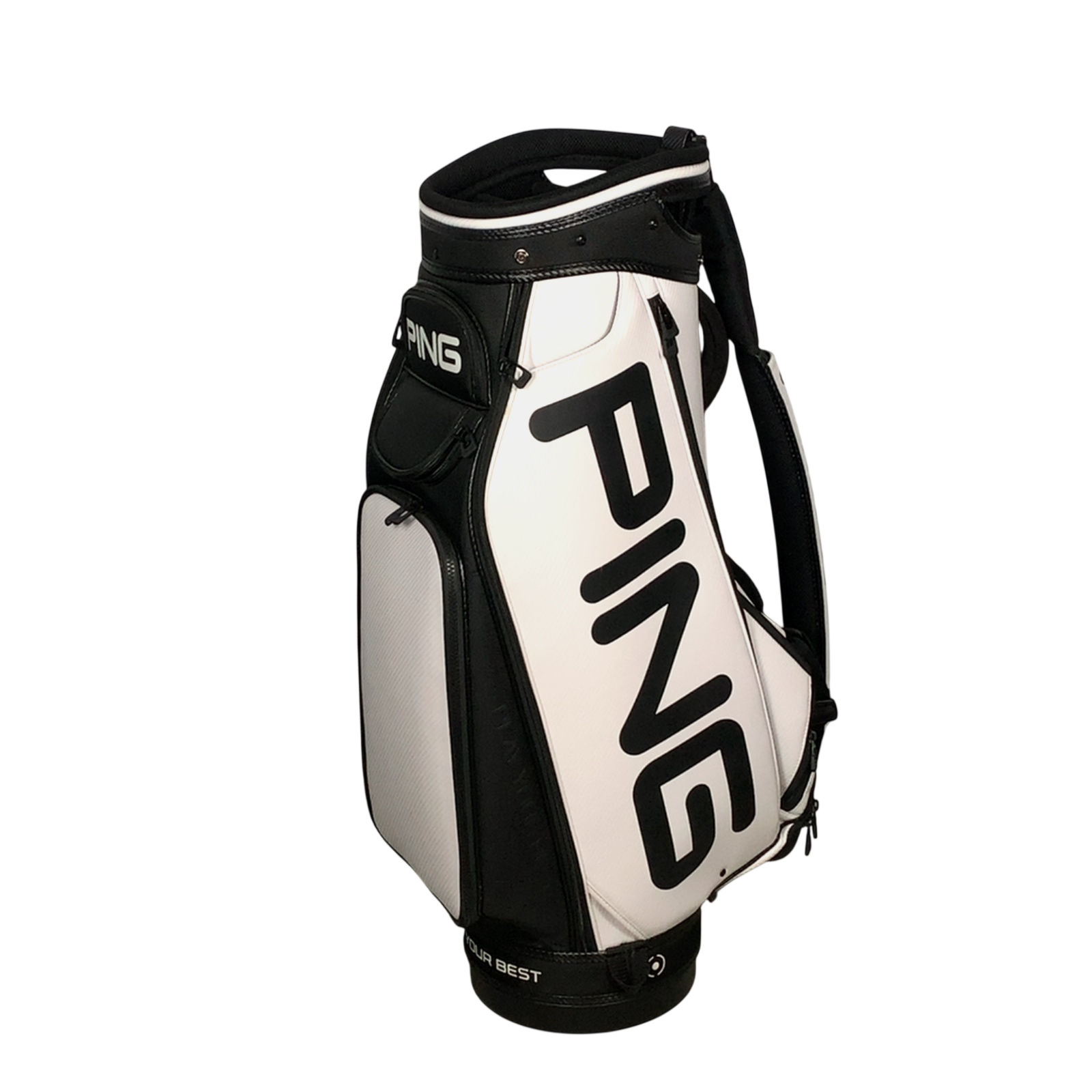 PING Tour Staff 2025 Golf Bag / 6-Rum / Hvid
