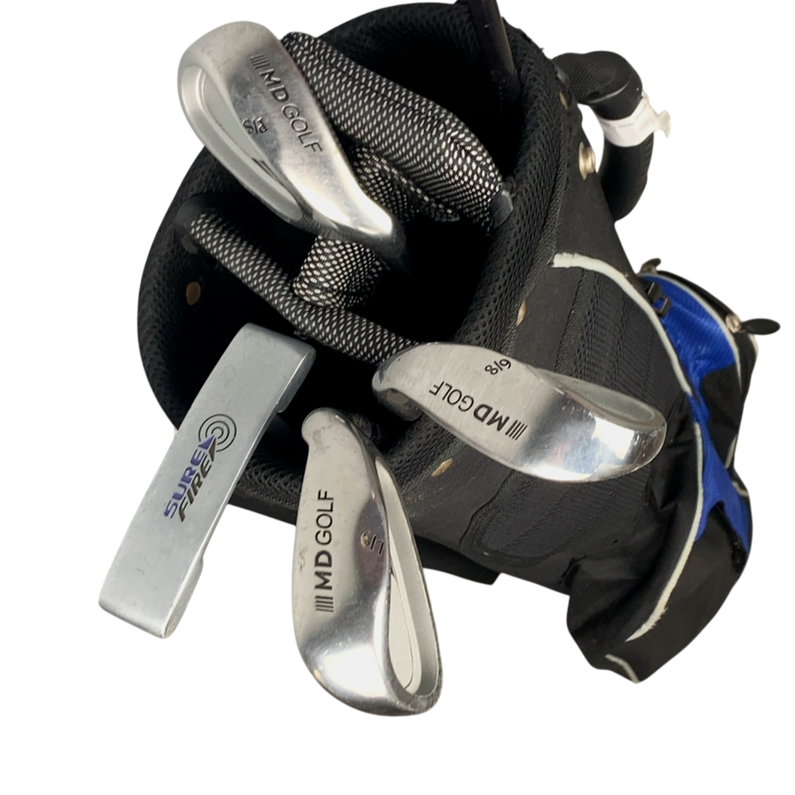 MD Golf SureFire Komplet Sæt Med Bag / 7+9+SW / Flex Ladies / Grafit