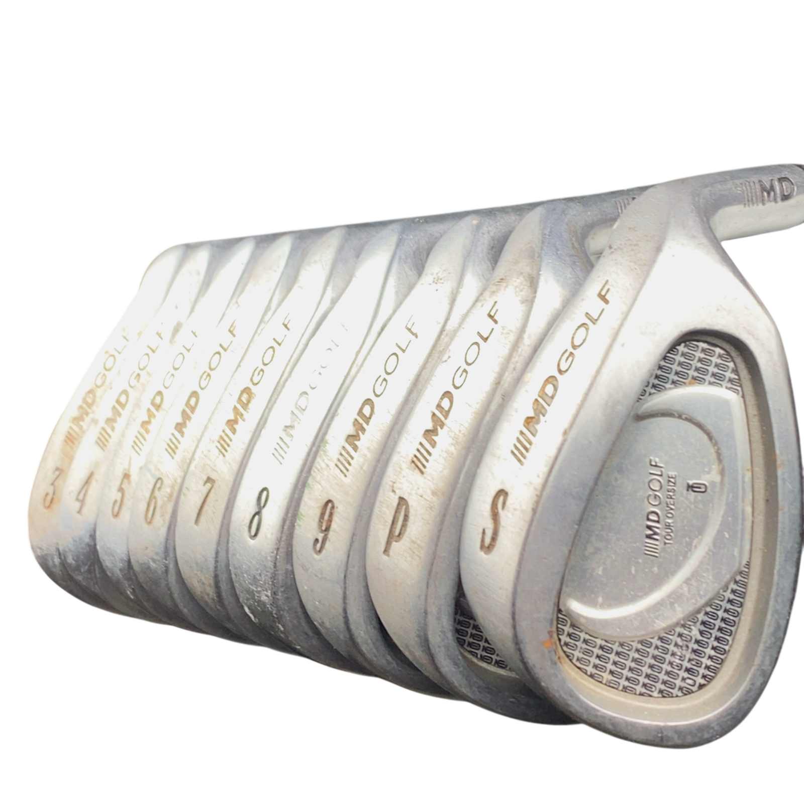 MD Golf Tour Oversize Jernsæt / 3-PW+SW / Flex Regular / Stål