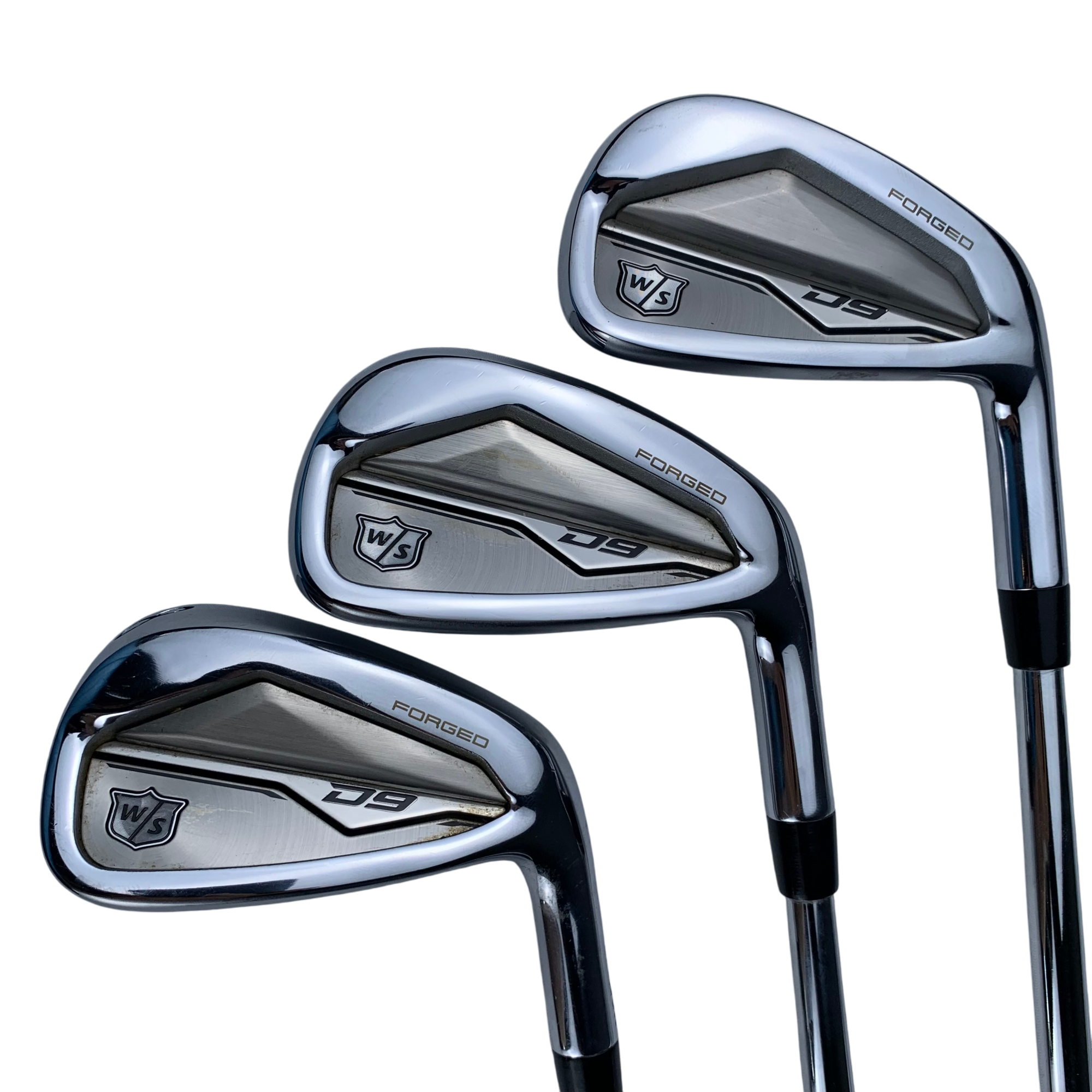 Wilson Staff D9 Forged Jernsæt / Flex Stiff / 5-P / Stål hovedbillede - brugt golf udstyr i god stand
