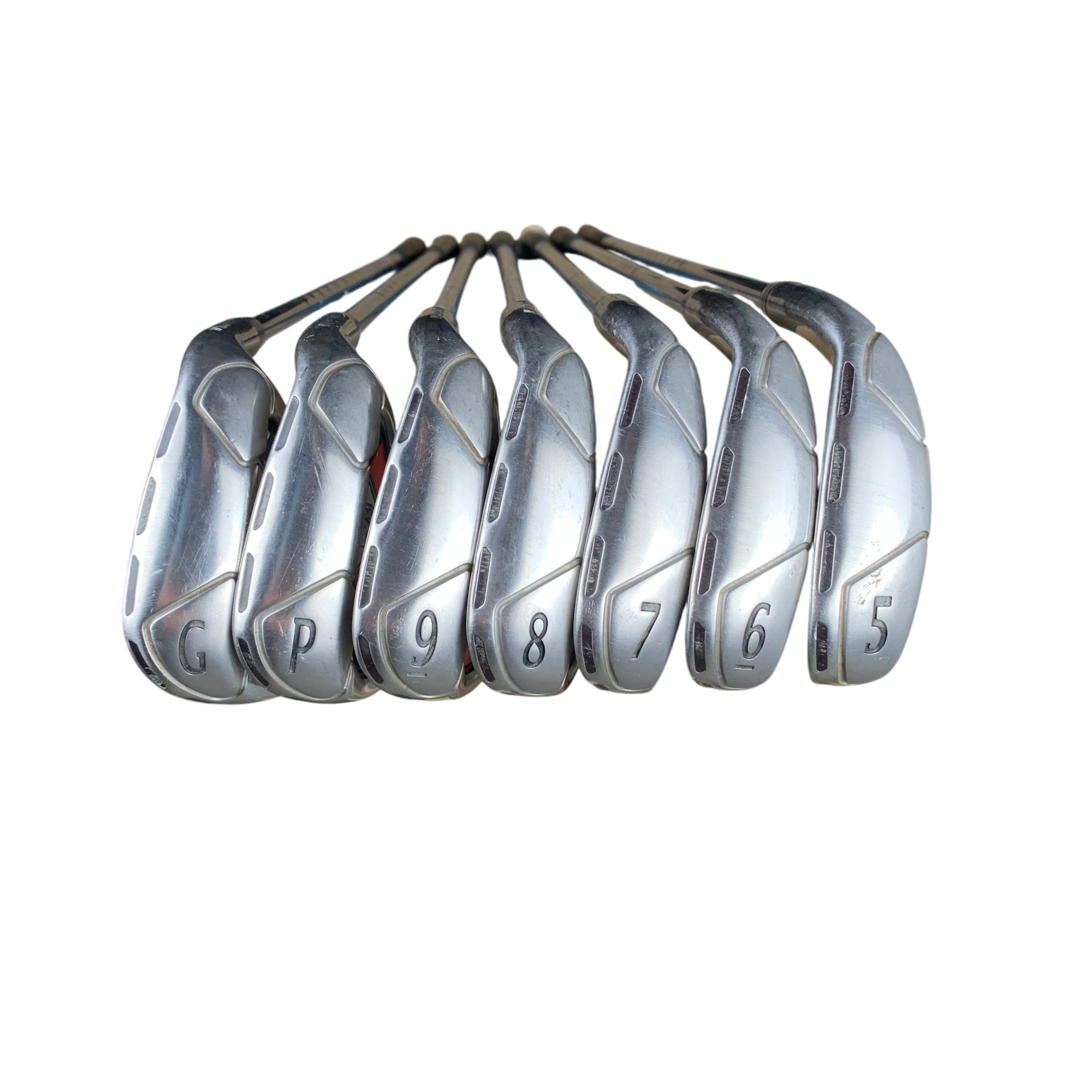 Wilson Staff D300 Jernsæt / Flex Stiff / 5-G / Stål galleri billede 1 - brugt golf udstyr i god stand