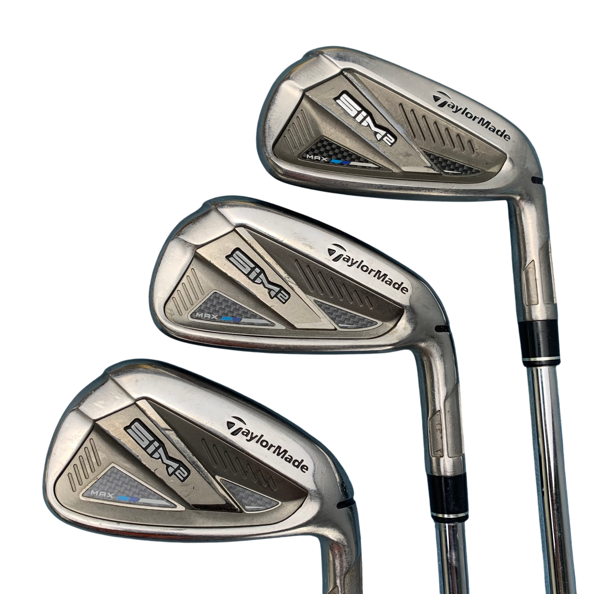 TaylorMade Sim 2 Max Jernsæt / Flex Regular / 6-PW / Stål hovedbillede - brugt golf udstyr i god stand