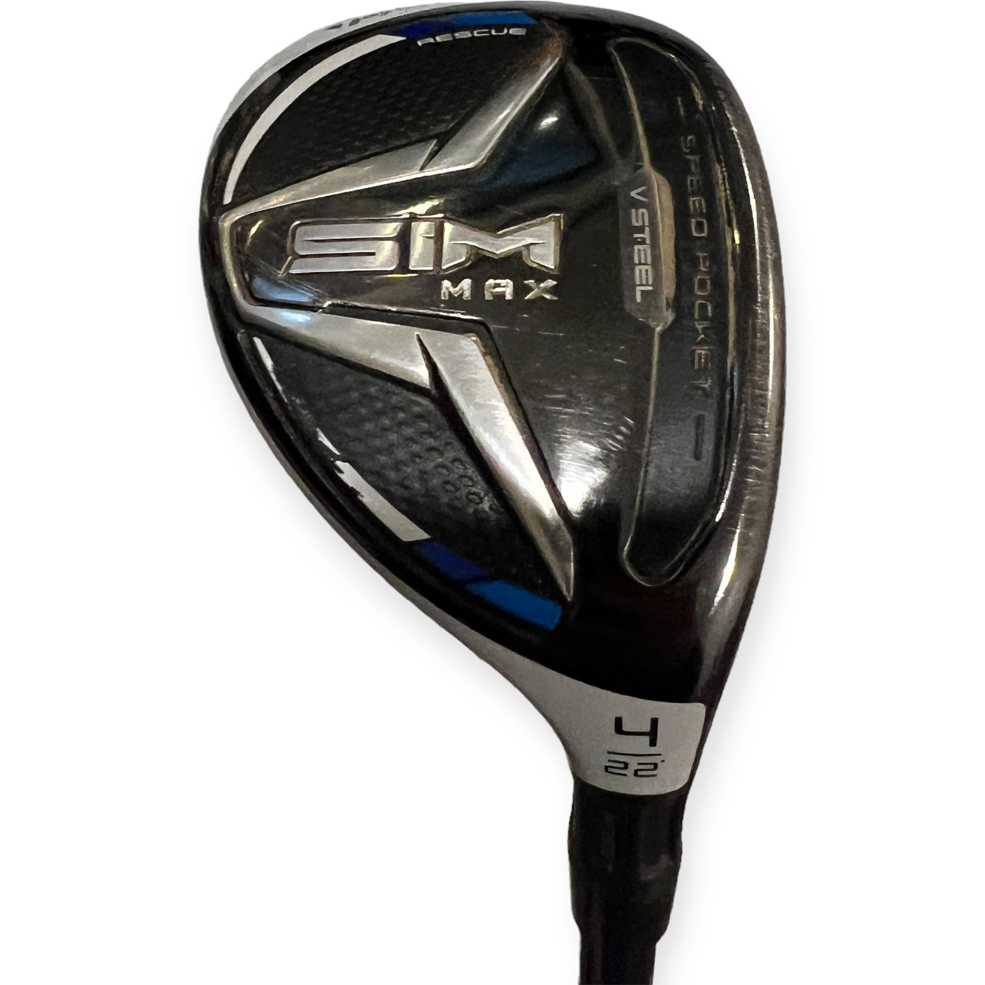 TaylorMade SIM MAX Hybrid / Flex Stiff / #4/22