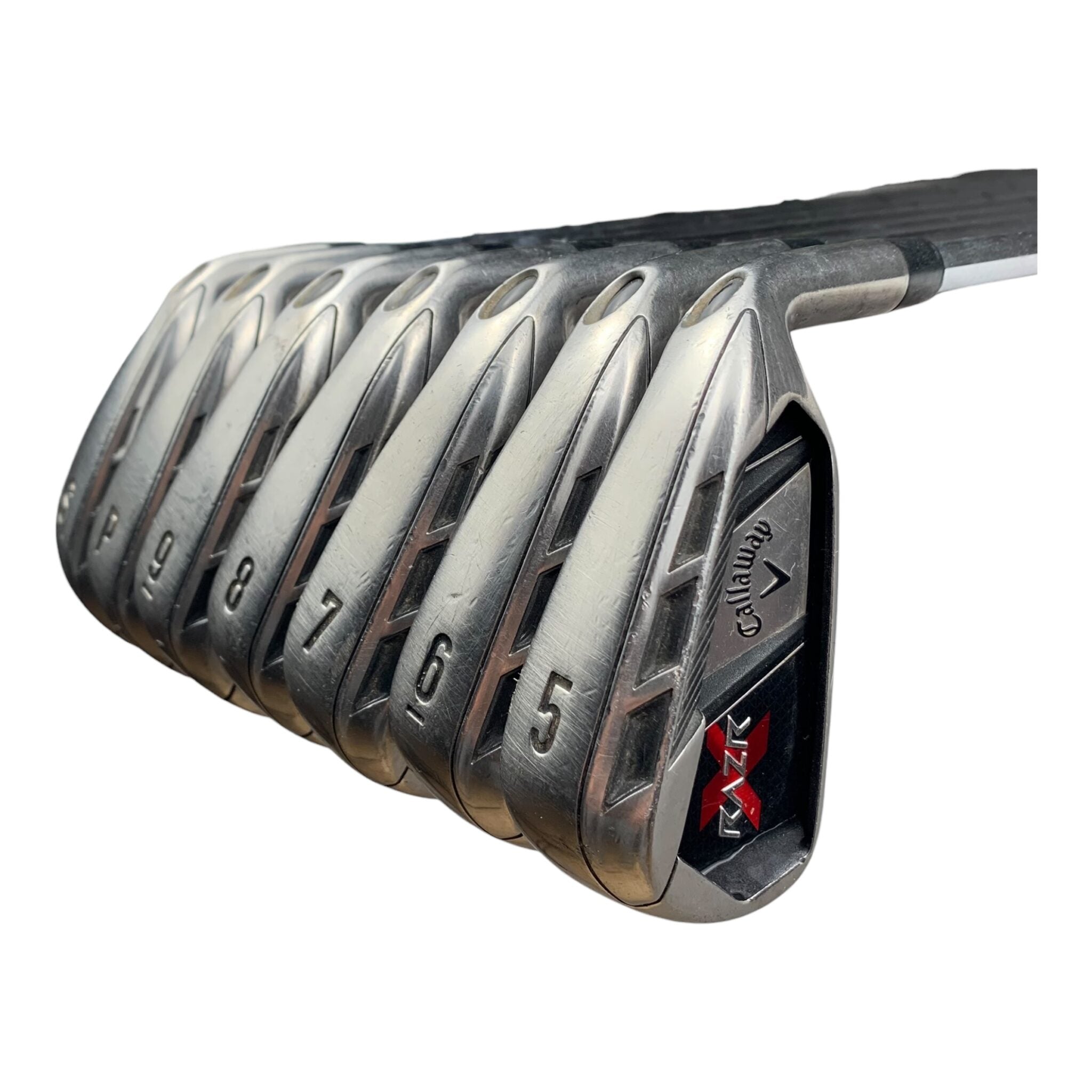Callaway RAZR X jernsæt / Længde -0,75" / Flex Regular / 5-P+S / Stål