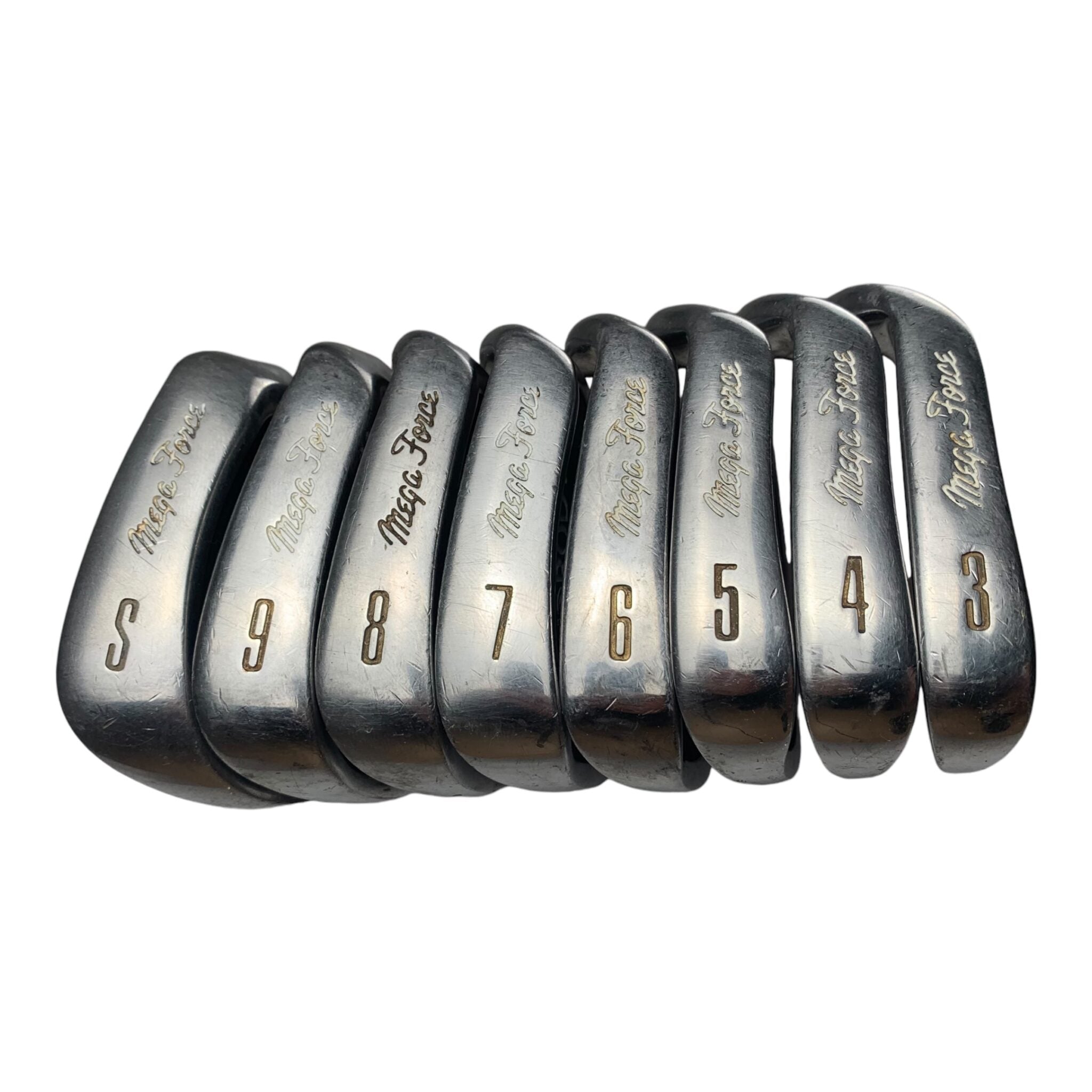 Mega Force Midbody jernsæt / Flex Regular / 3-9 + S / Grafit