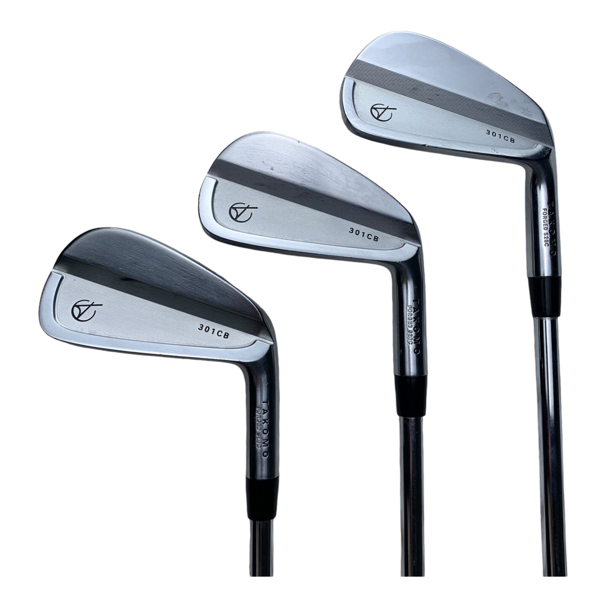 Takomo 301CB Ironset / Flex Stiff - Steel / 4-P