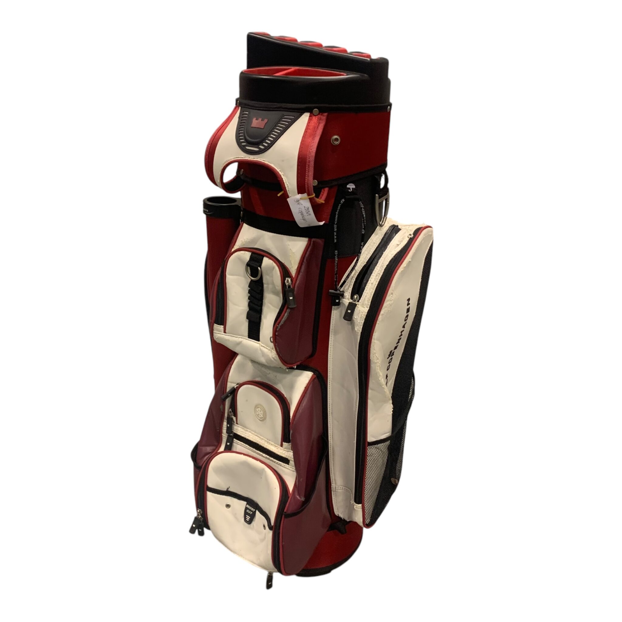 Golf Copenhagen Cartbag / Red/White / 11 Rum