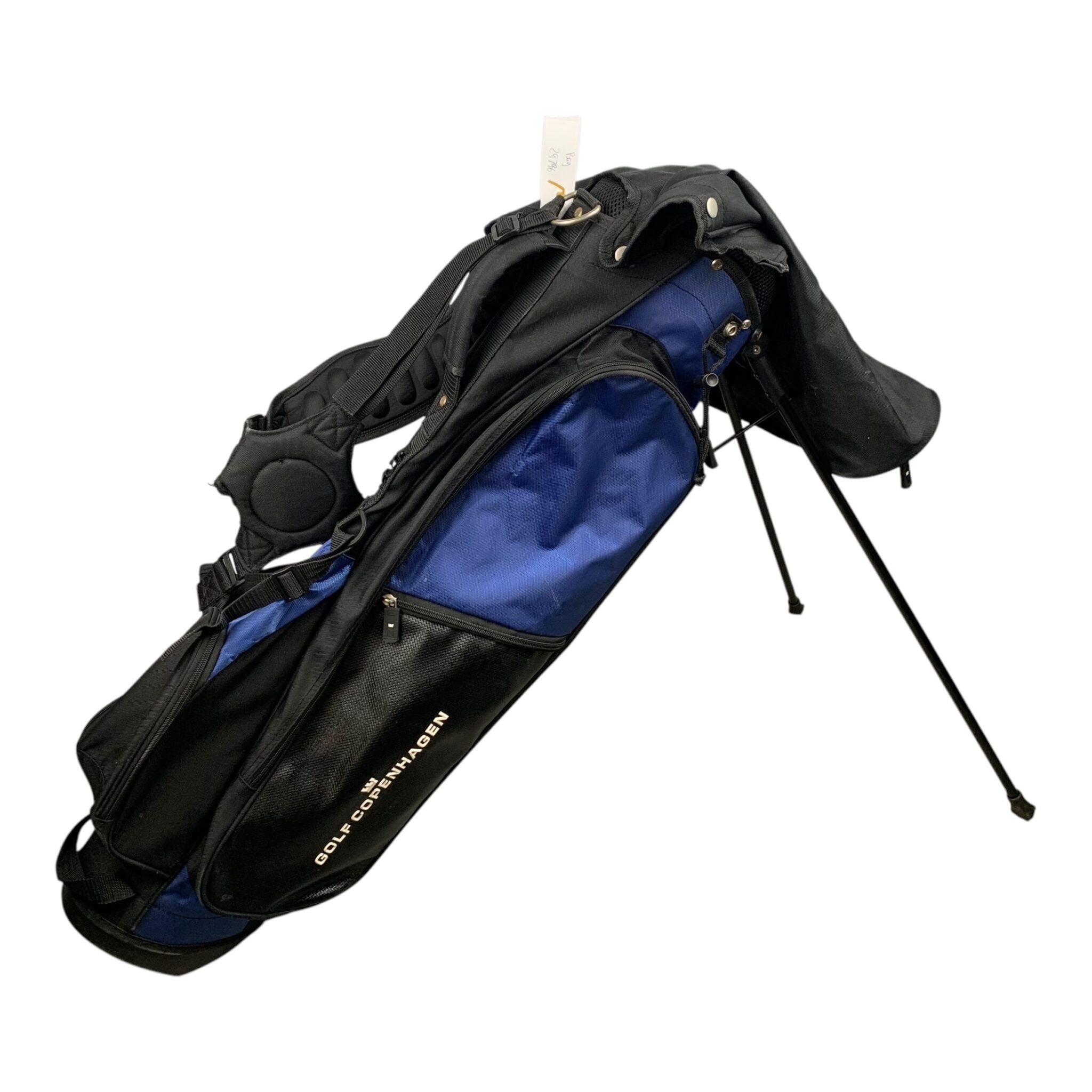 Golf Copenhagen StandBag / Black/Blue / 5 Rum