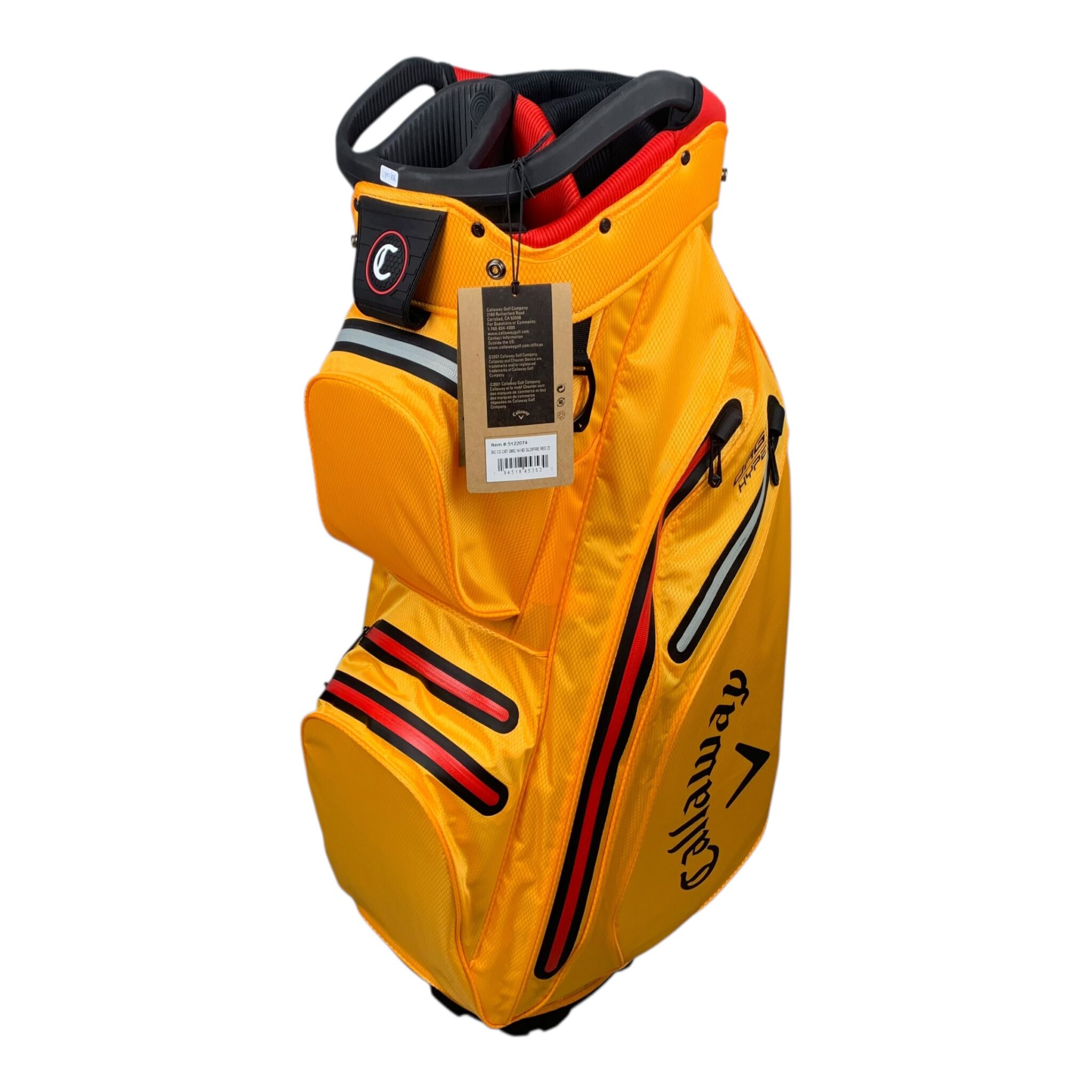Callaway ORG14 HD Cartbag / Orange/Red / 14 Rum
