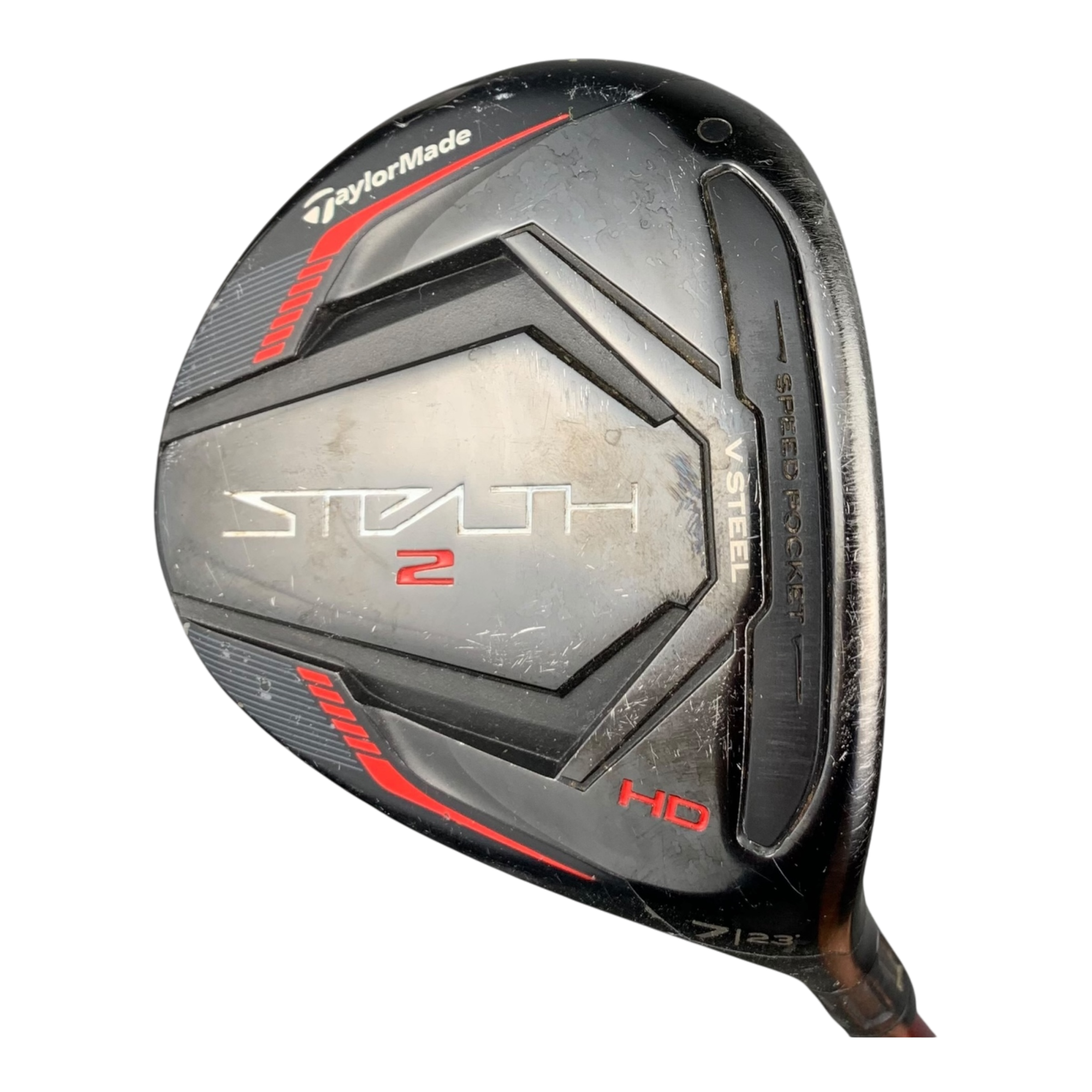 TaylorMade Stealth 2 HD Fairway Wood / Flex A-flex / Grafit / #7/23 hovedbillede - brugt golf udstyr i god stand