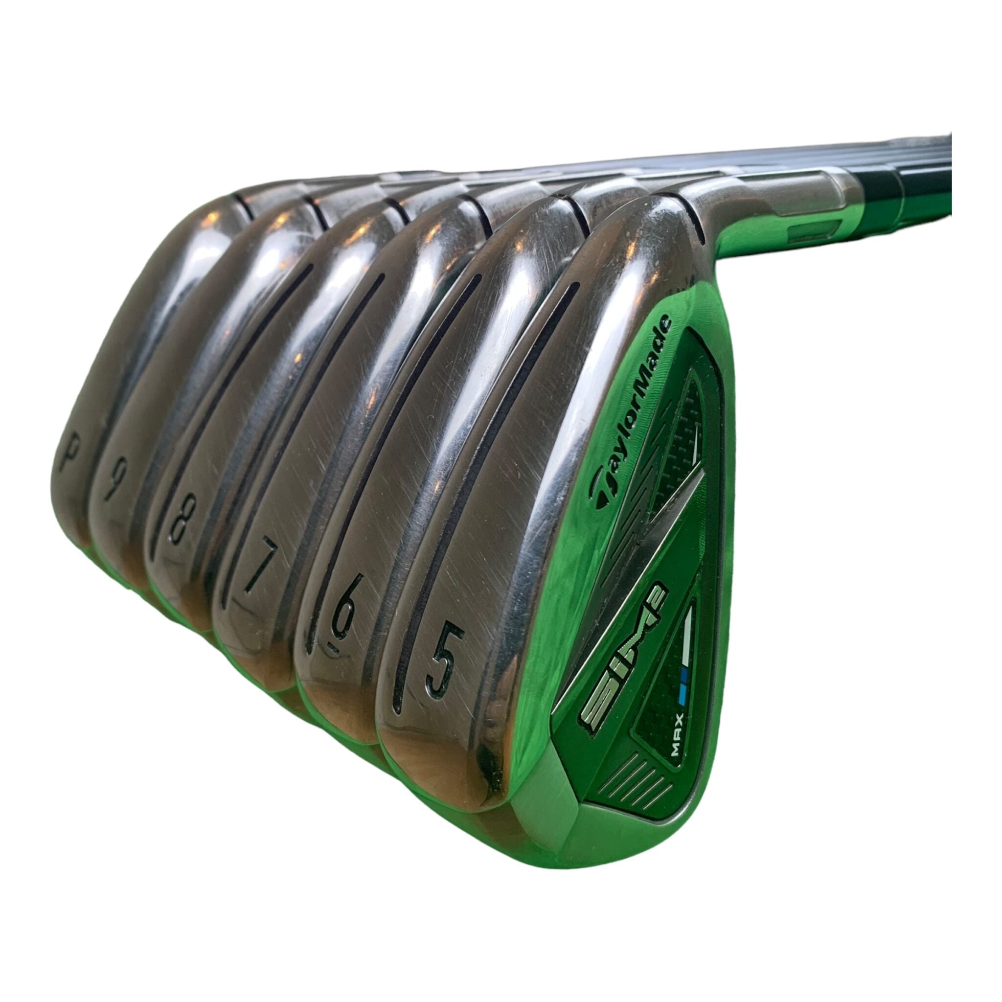 Taylormade SIM 2 Max jernsæt / Flex Reglar / 5-PW / Grafit