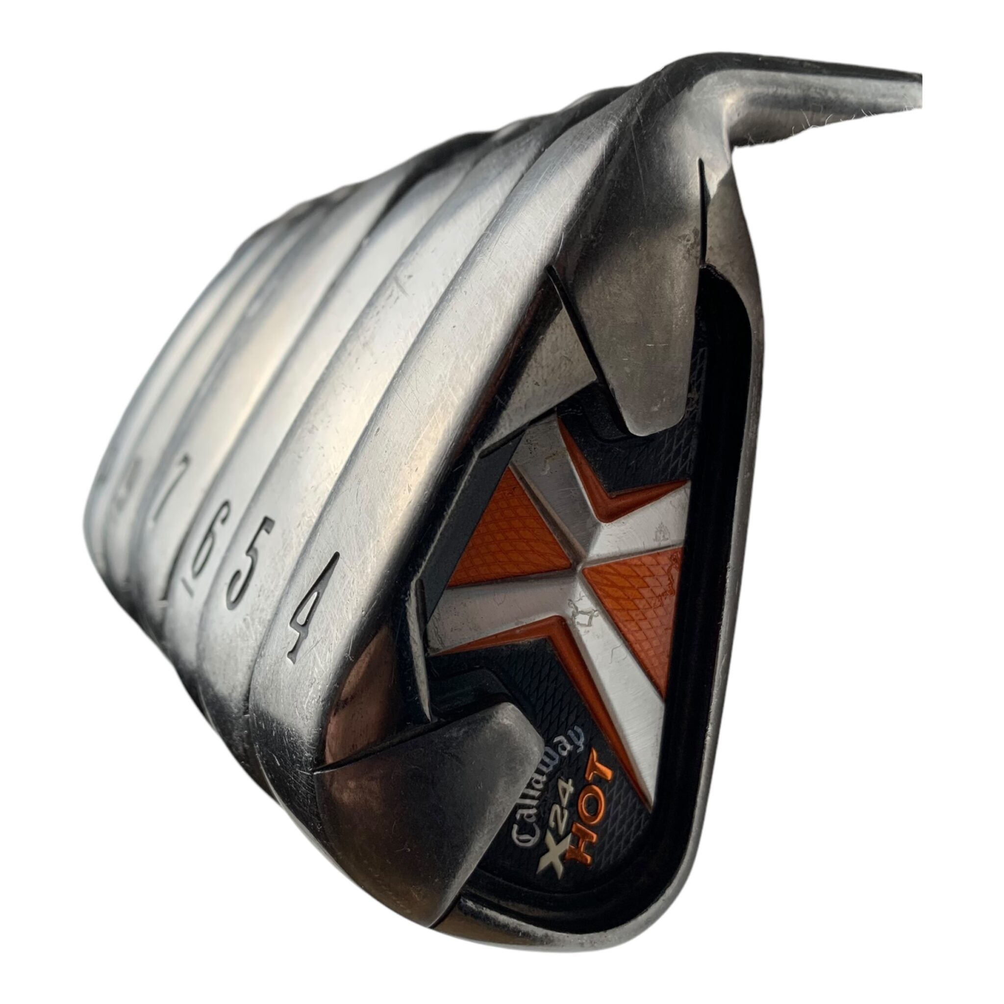 Callaway X-24 Hot Jernsæt / Flex Unisex / Stål / 4-P