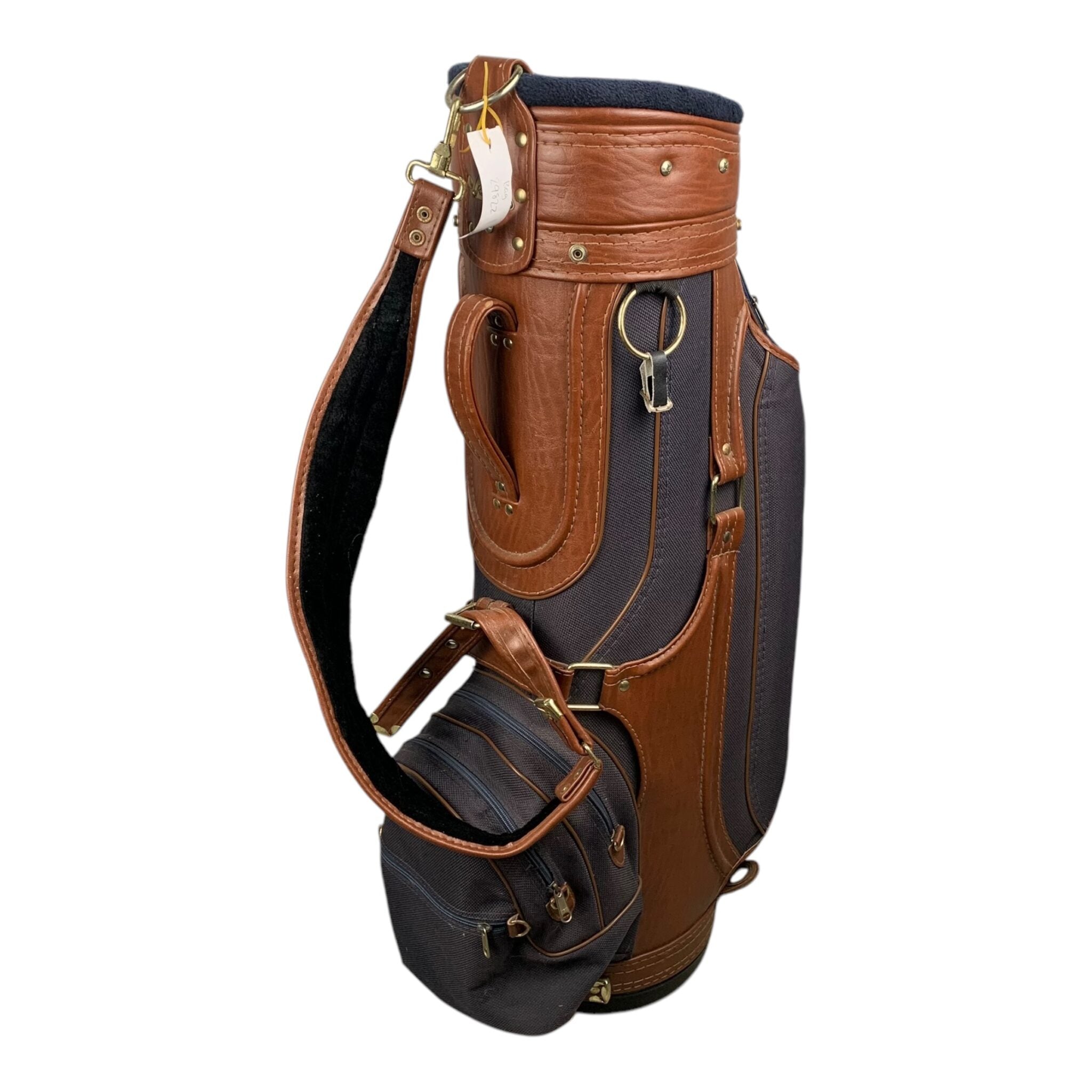 Prestige Golf CartBag / Brown/Blue / 6 Rum
