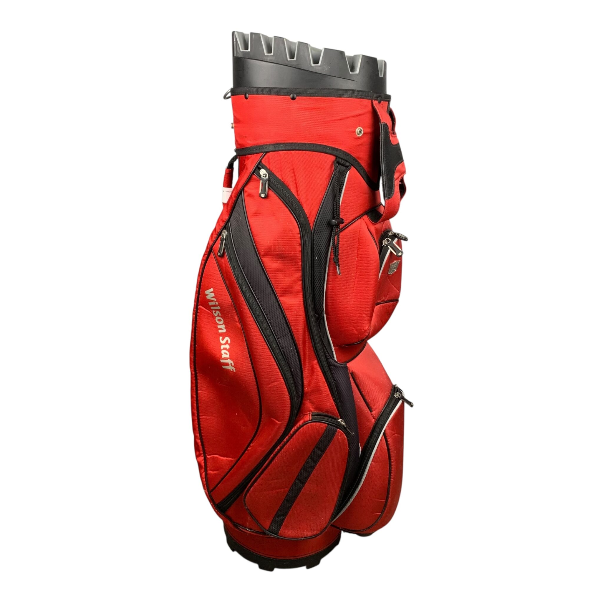 Wilson Staff Cartbag / Red / 15-Rum