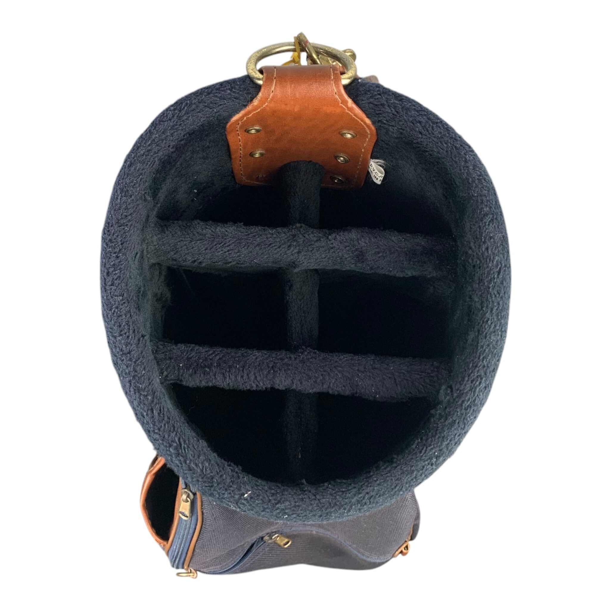 Prestige Golf CartBag / Brown/Blue / 6 Rum