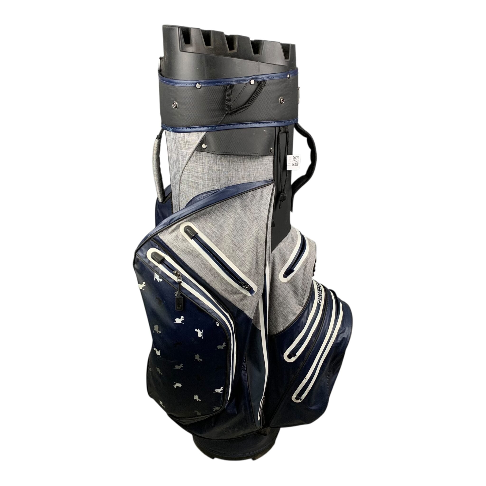 WhatBunkers Kibo Cartbag / Grey/Navy / Divider-Top