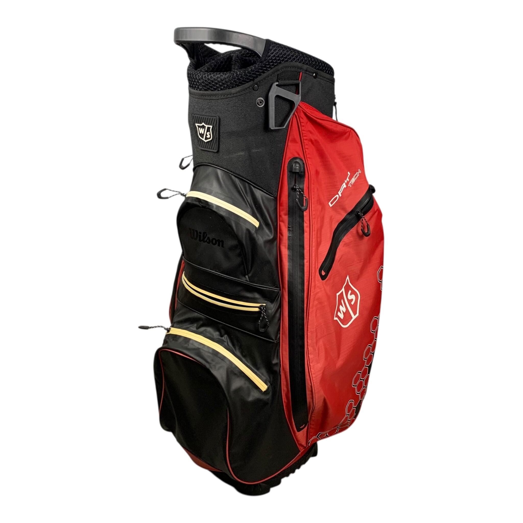 Wilson Staff DryTech Cartbag / Red / 15-Rum