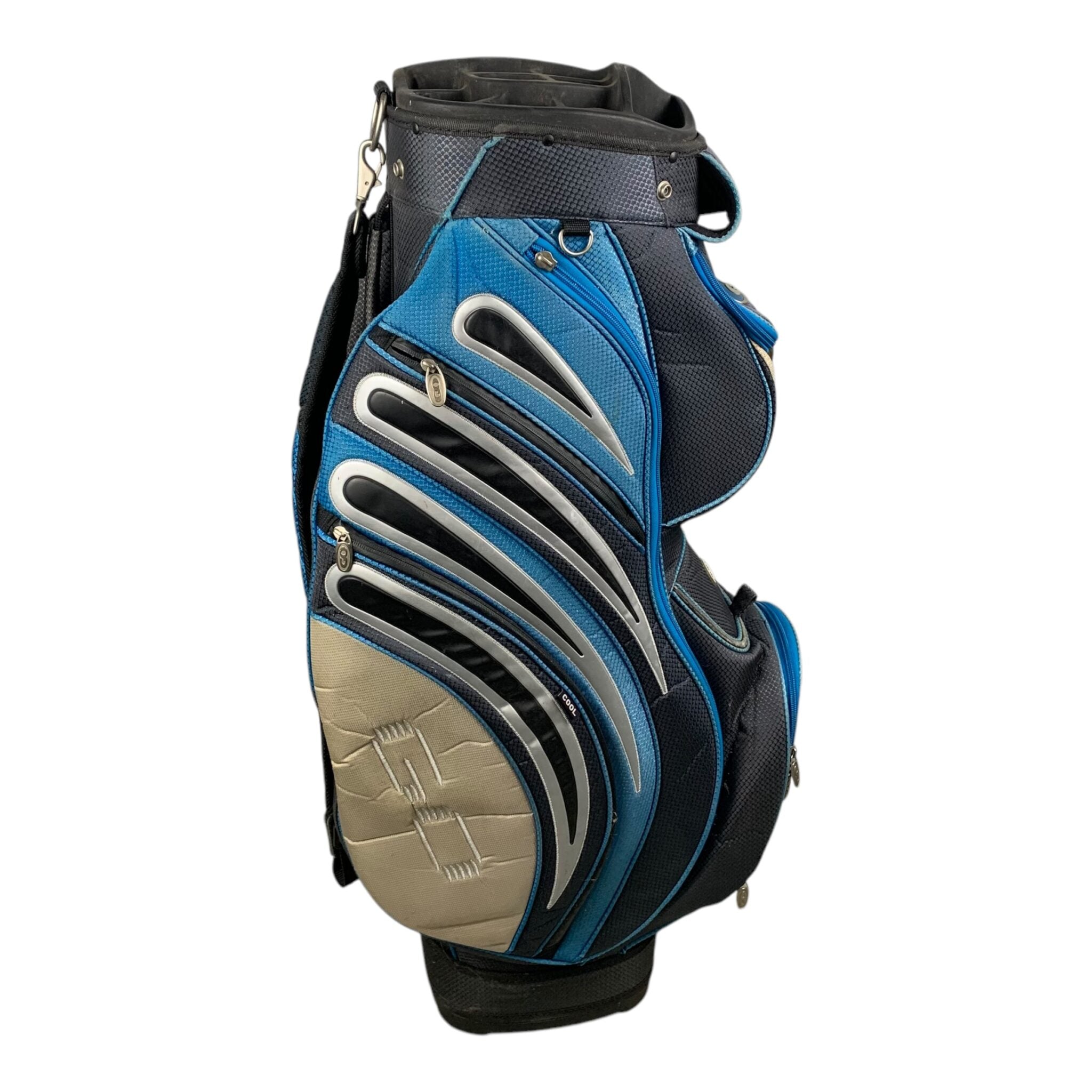 Go Golf CartBag / Blue/Turquoise / 14 Rum