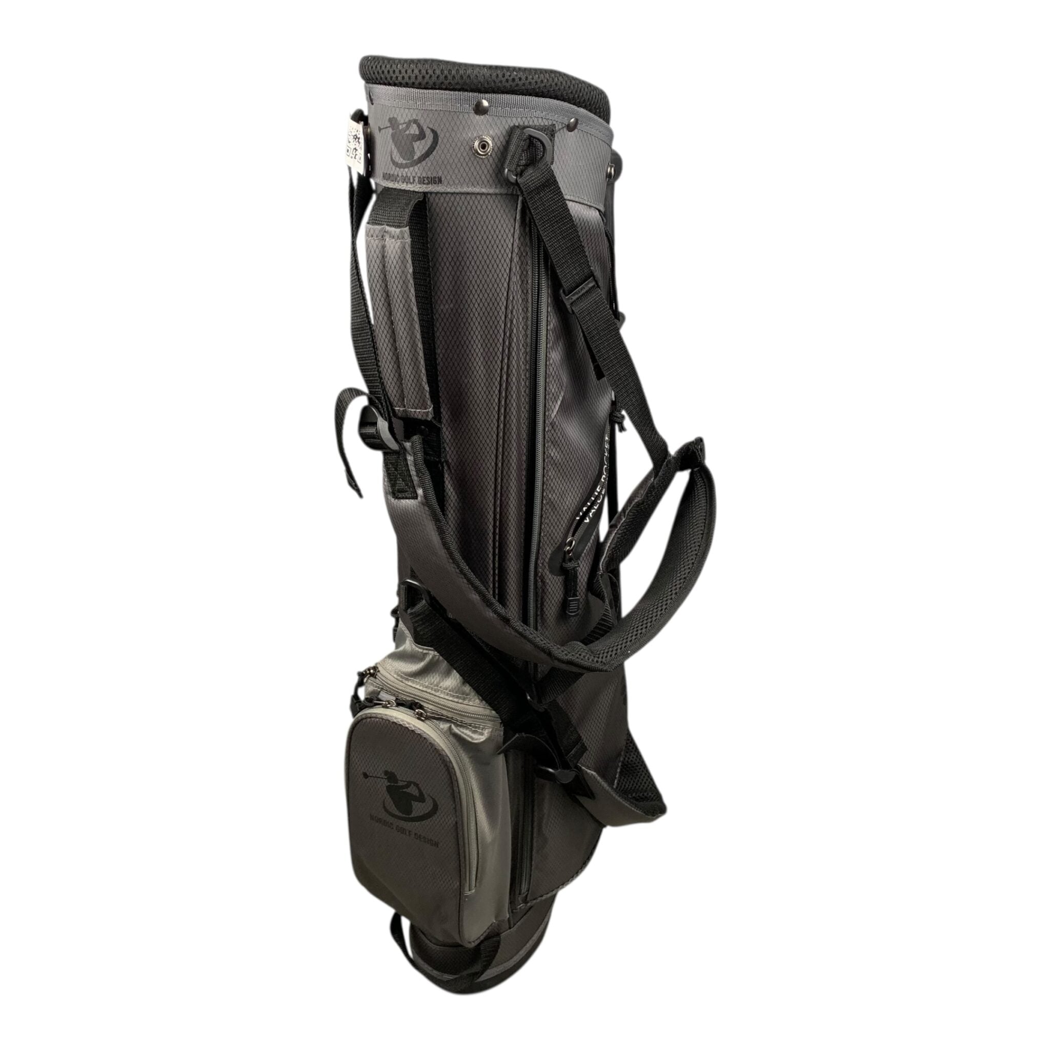 Nordic Golf Design Pencilbag / Grey/Black / 5 Rum