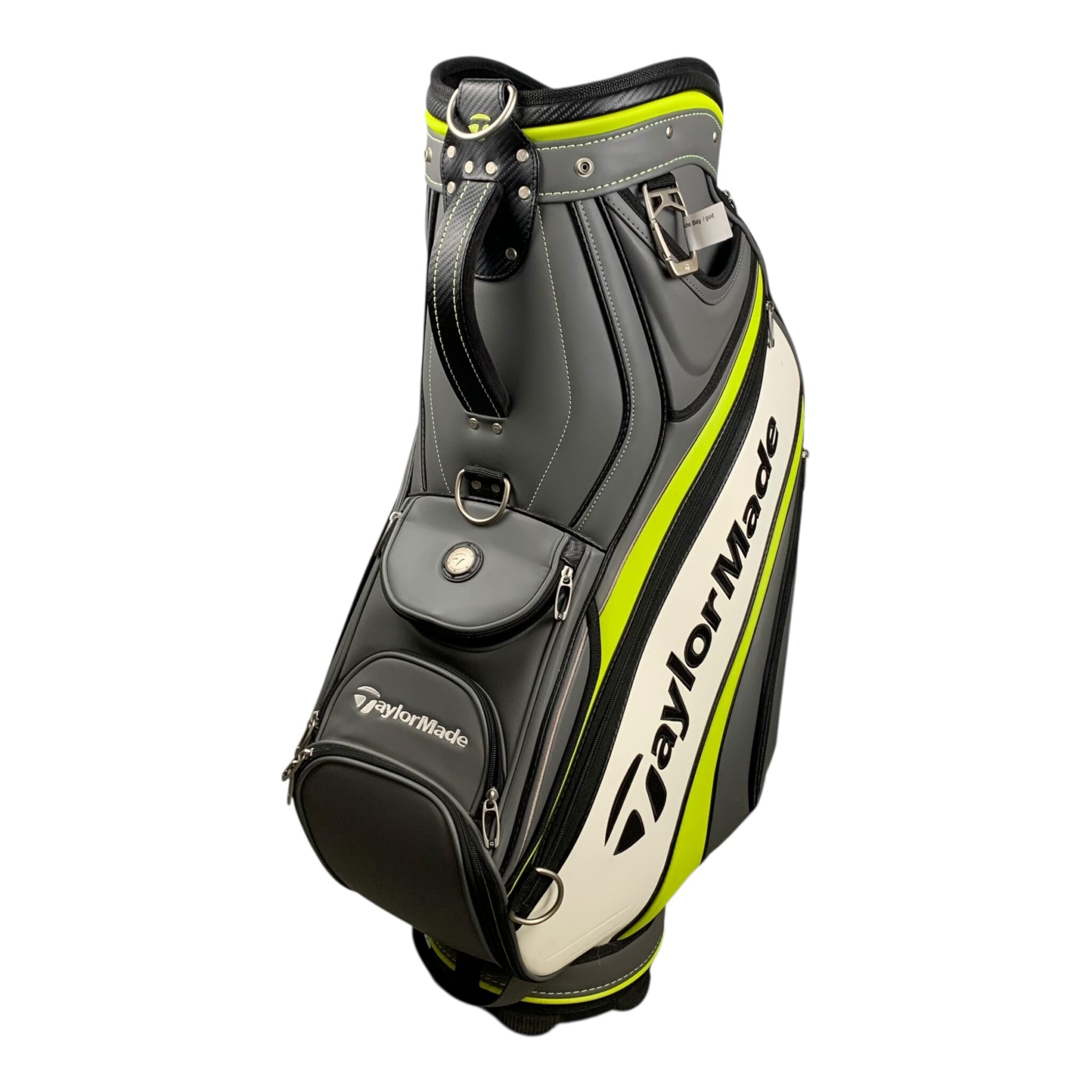 Taylormade Staffbag / Grey/White/Green / 6-Rum