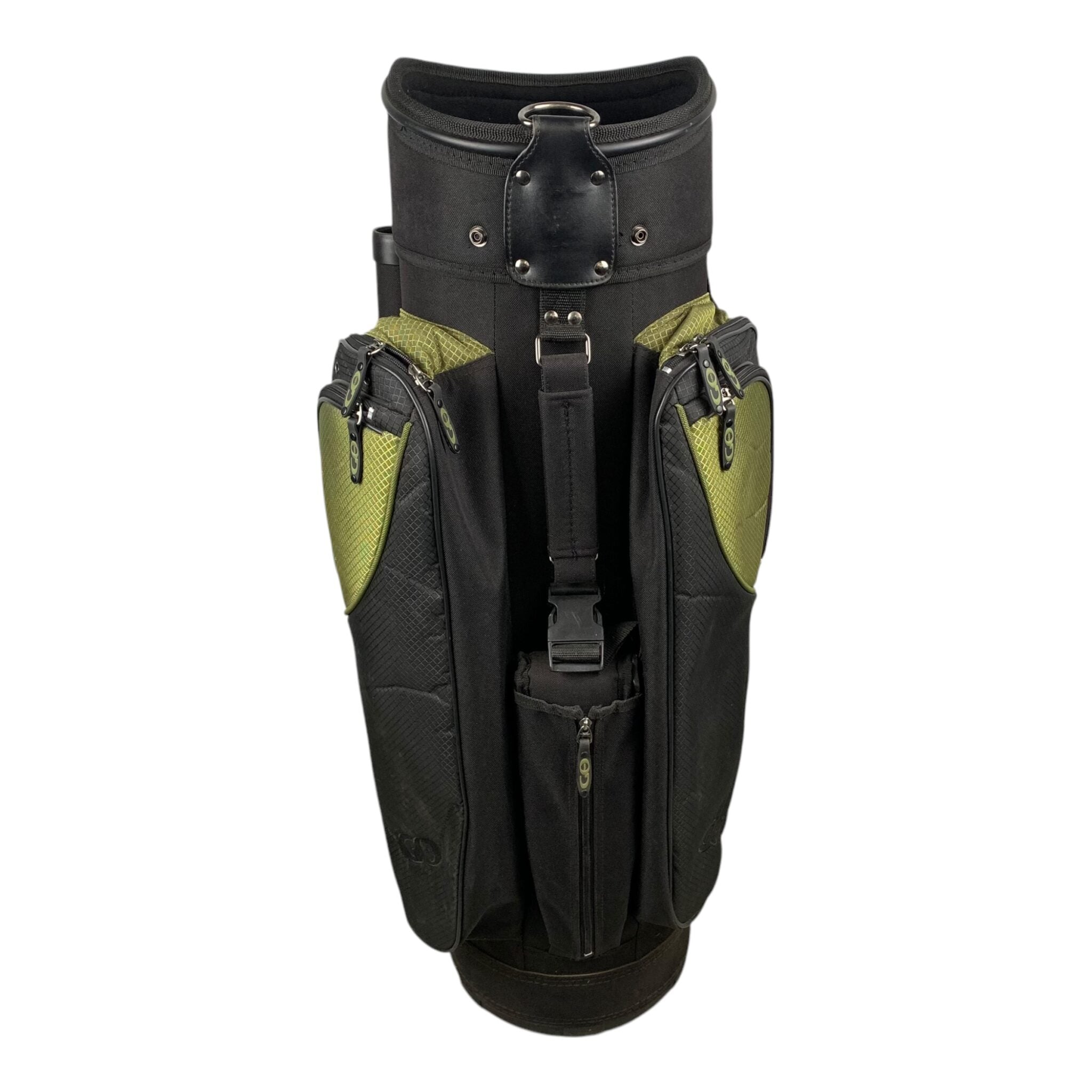 Go Golf CartBag / Black/Green / 14 Rum