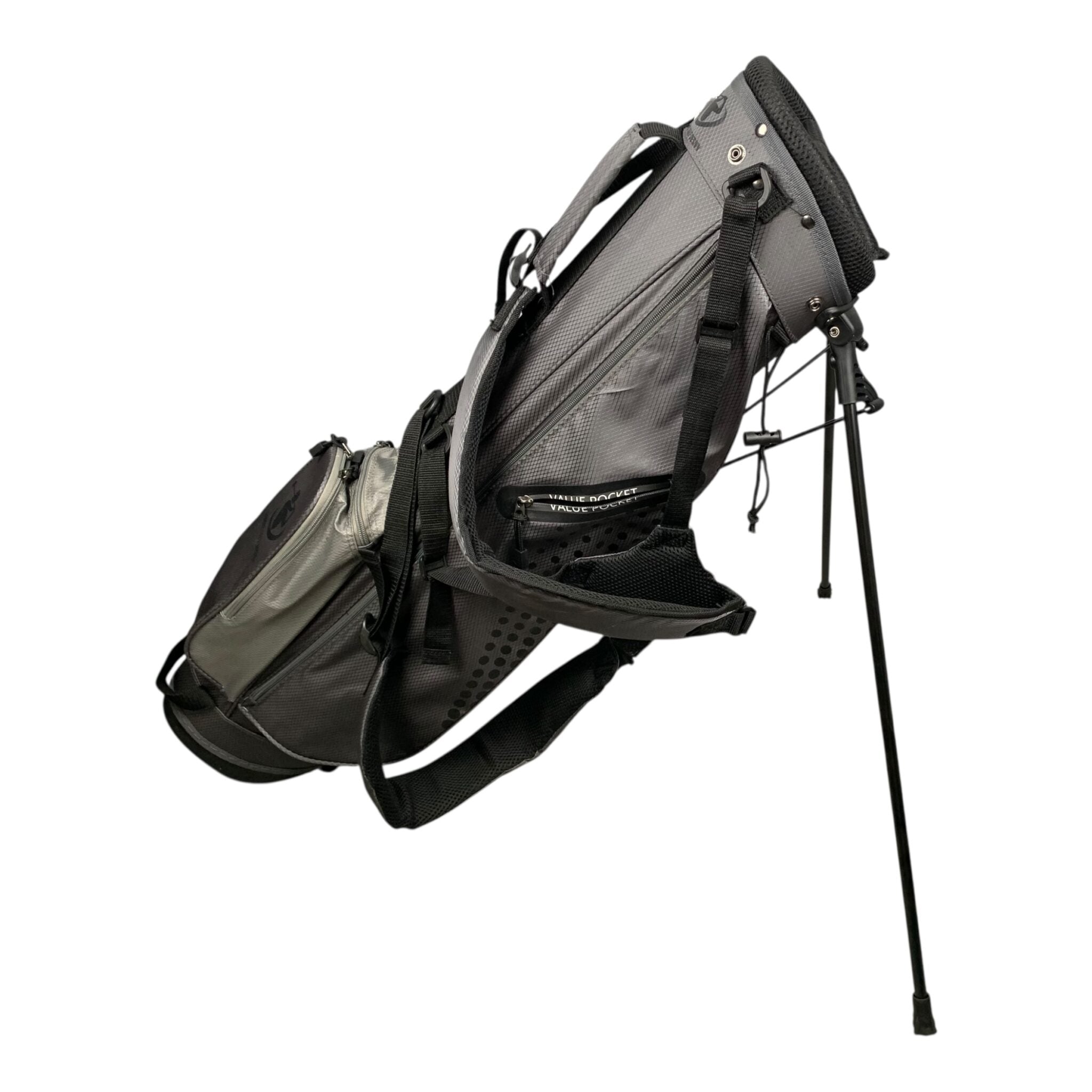 Nordic Golf Design Pencilbag / Grey/Black / 5 Rum